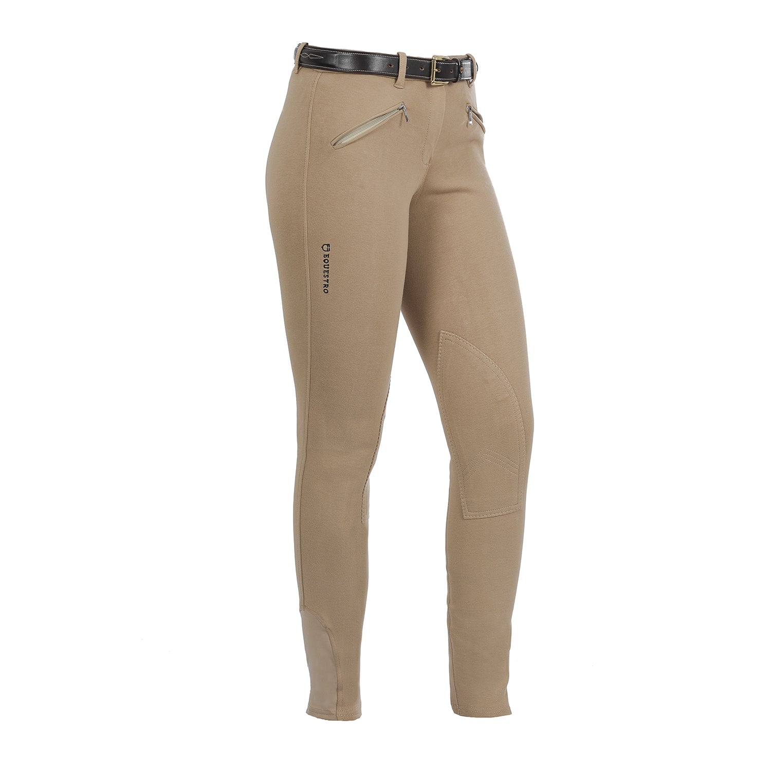 Pantaloni donna Equestro Demetra per stagione fredda in Cotone Elasticizzato