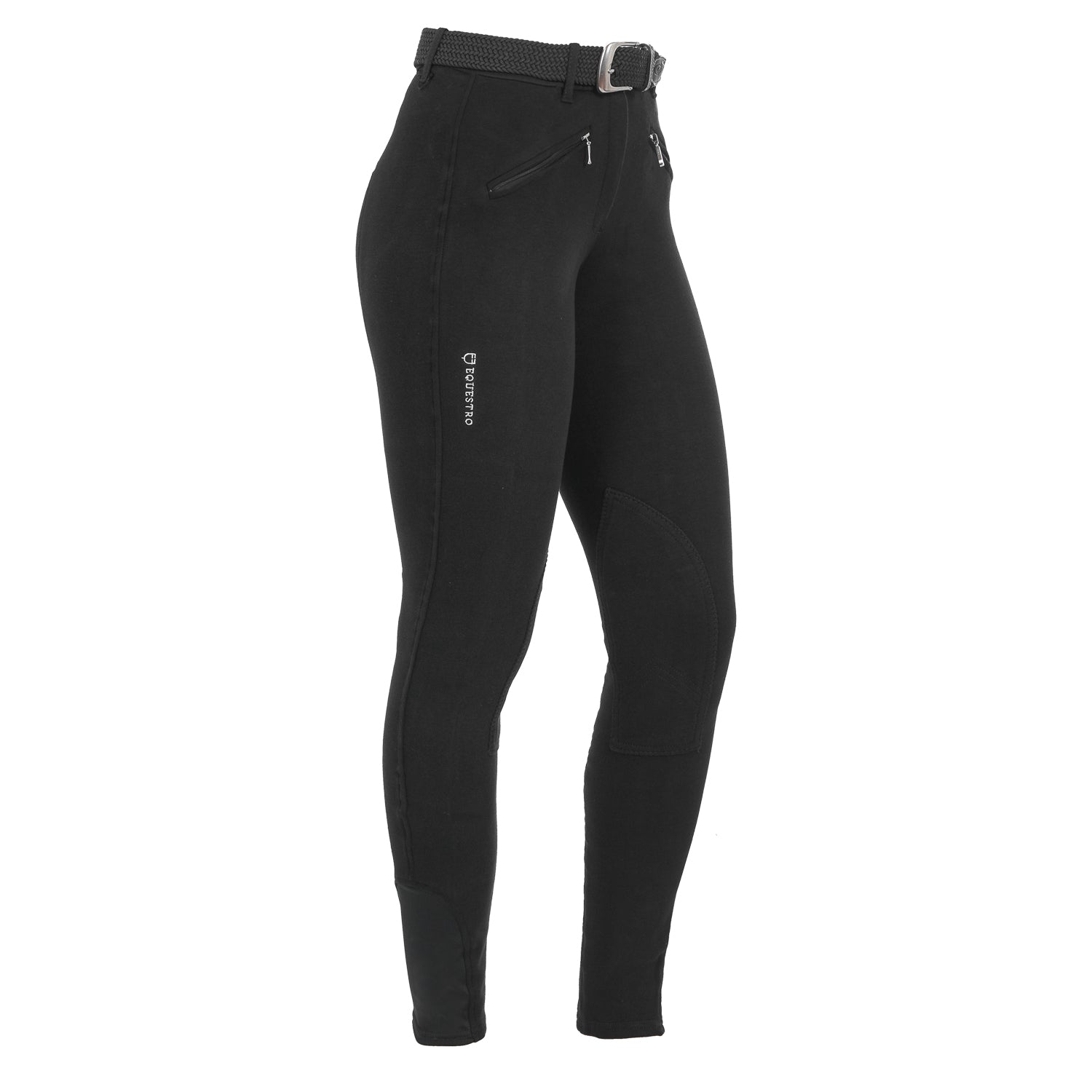 Pantaloni donna Equestro Demetra per stagione fredda in Cotone Elasticizzato