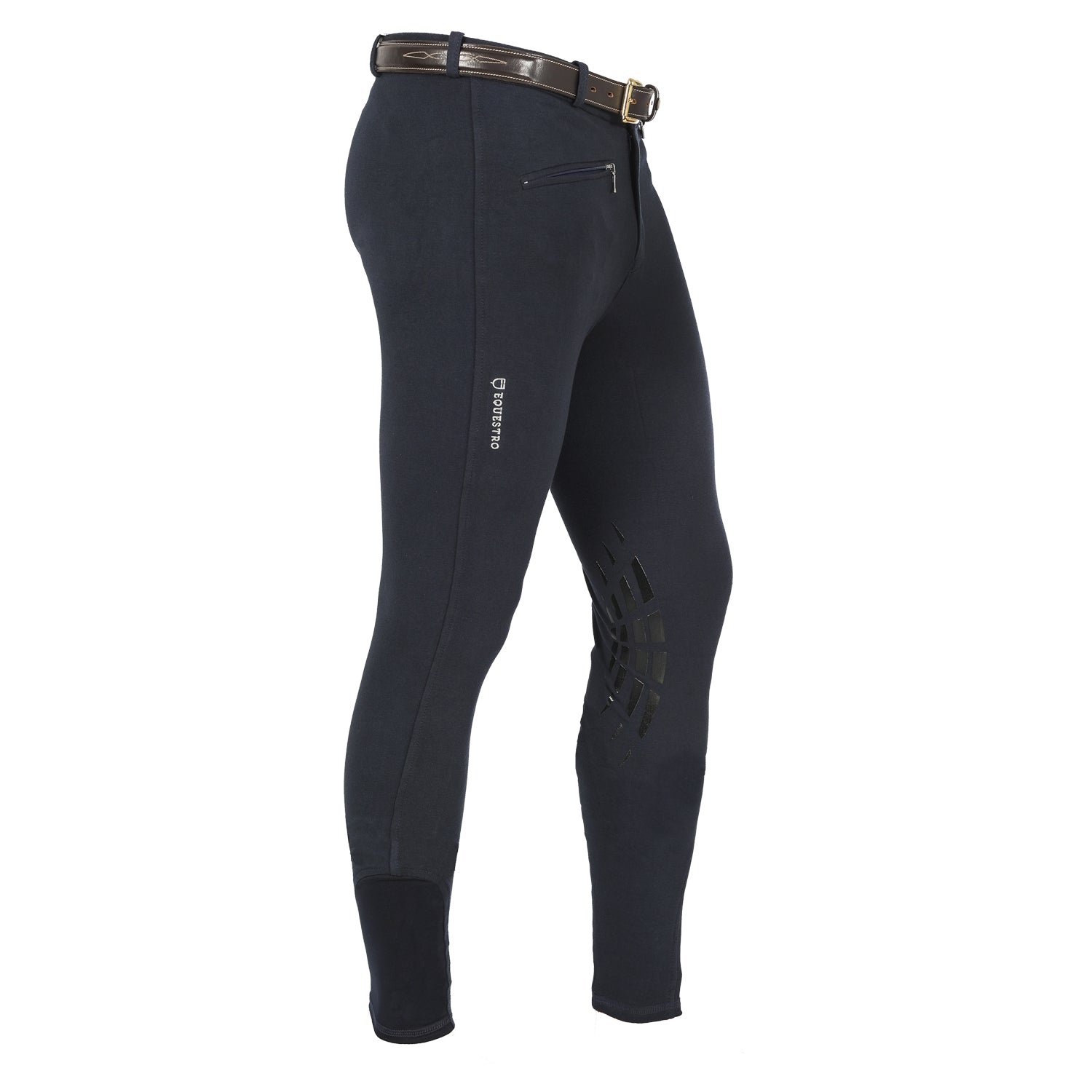 Pantaloni Uomo in cotone elasticizzato con grip in silicone Equestro Zeus