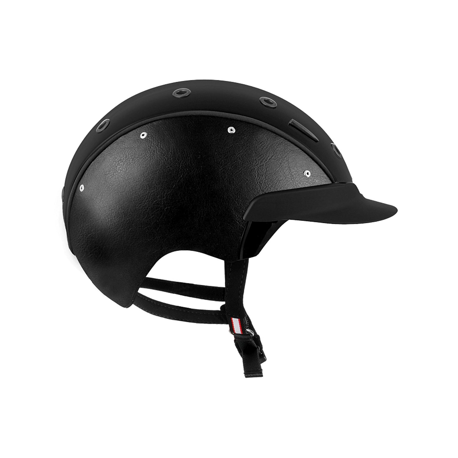 Casco Cap Master Pelle Laterale e Scamosciato al Centro