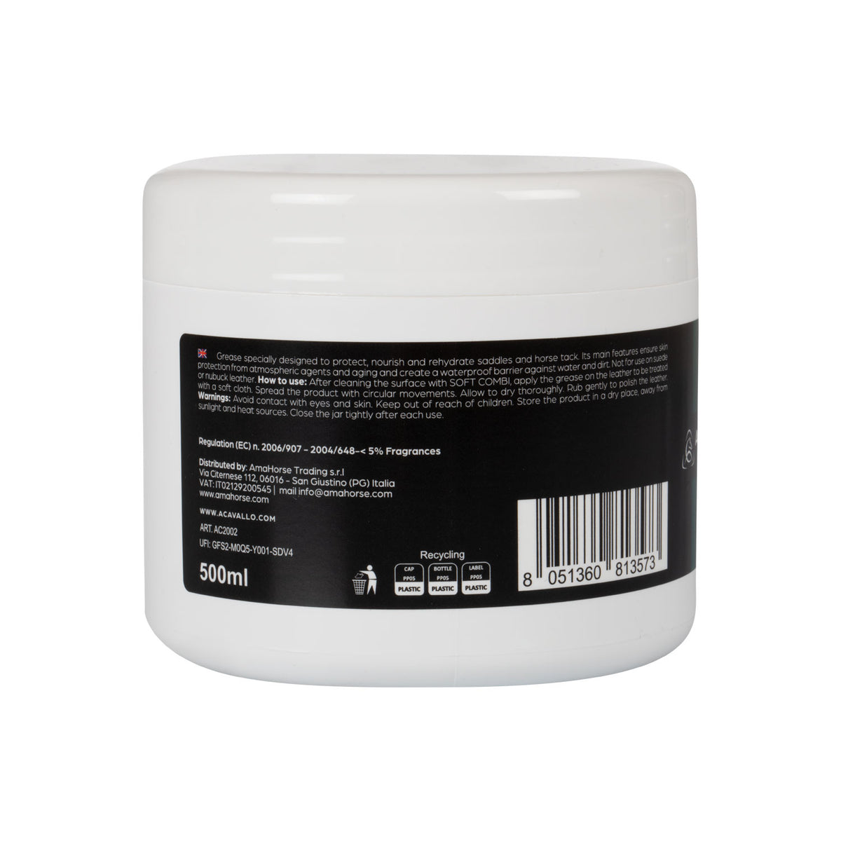 Acavallo Grasso Nutriente per Selle e Finimenti