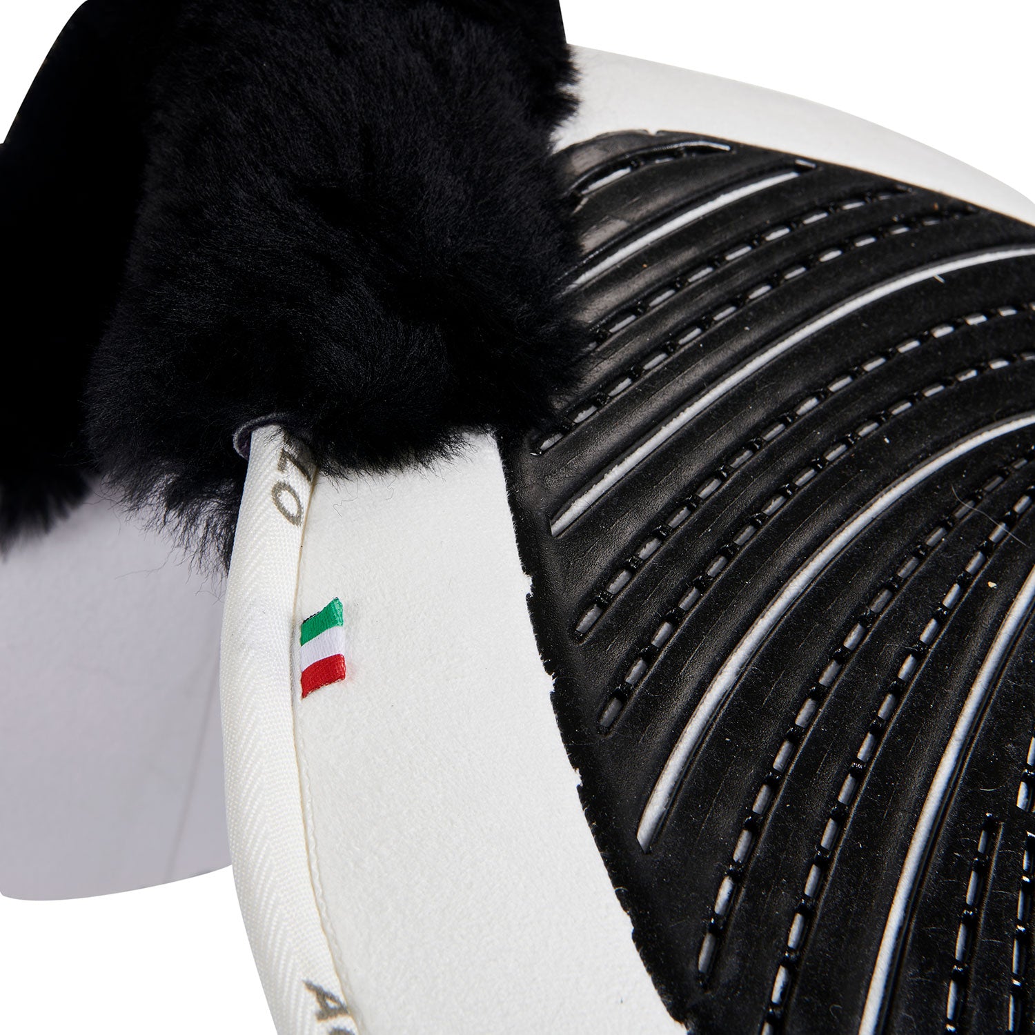 Compensatore sottosella flat da salto in memory foam con montone Acavallo