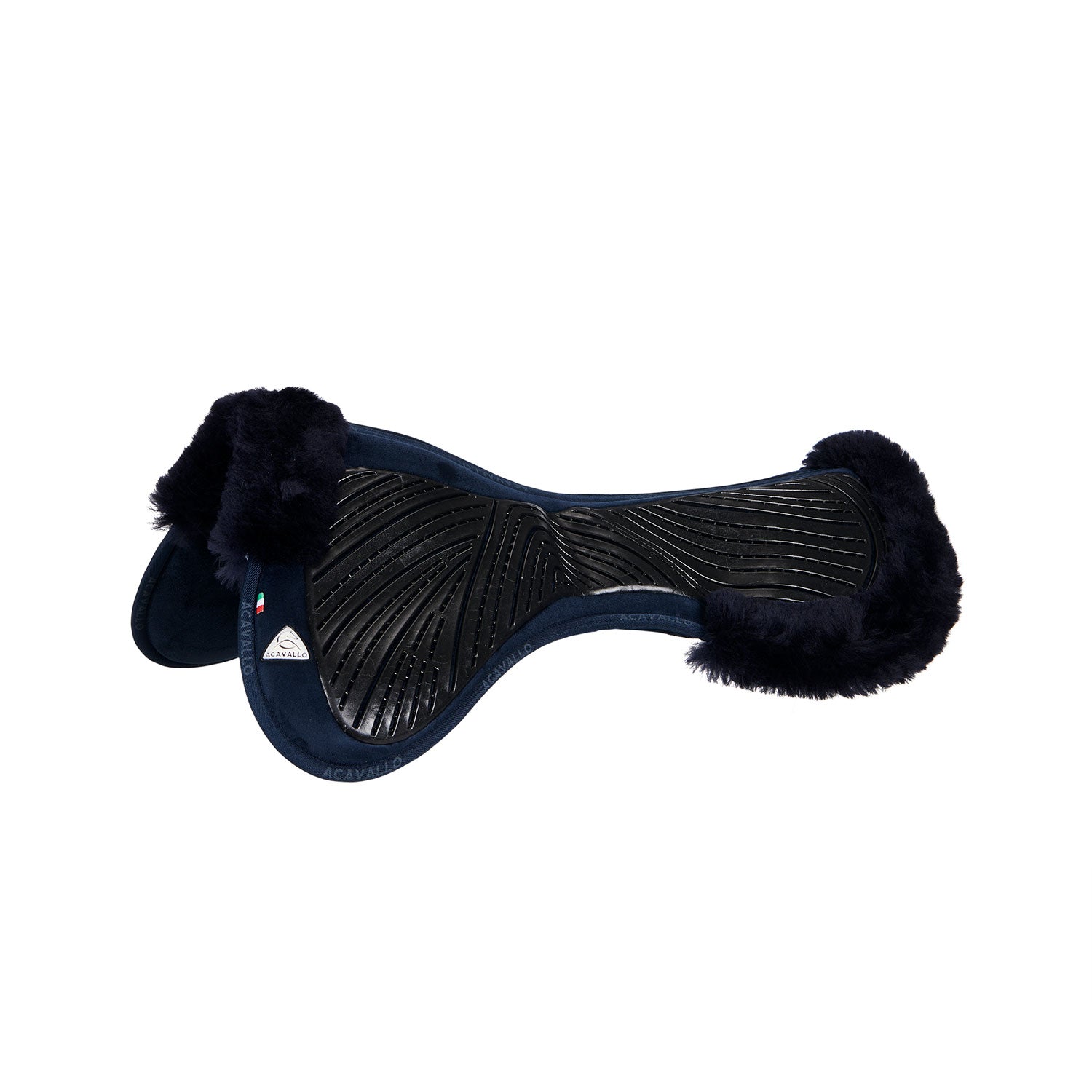Compensatore sottosella flat da salto in memory foam con montone Acavallo