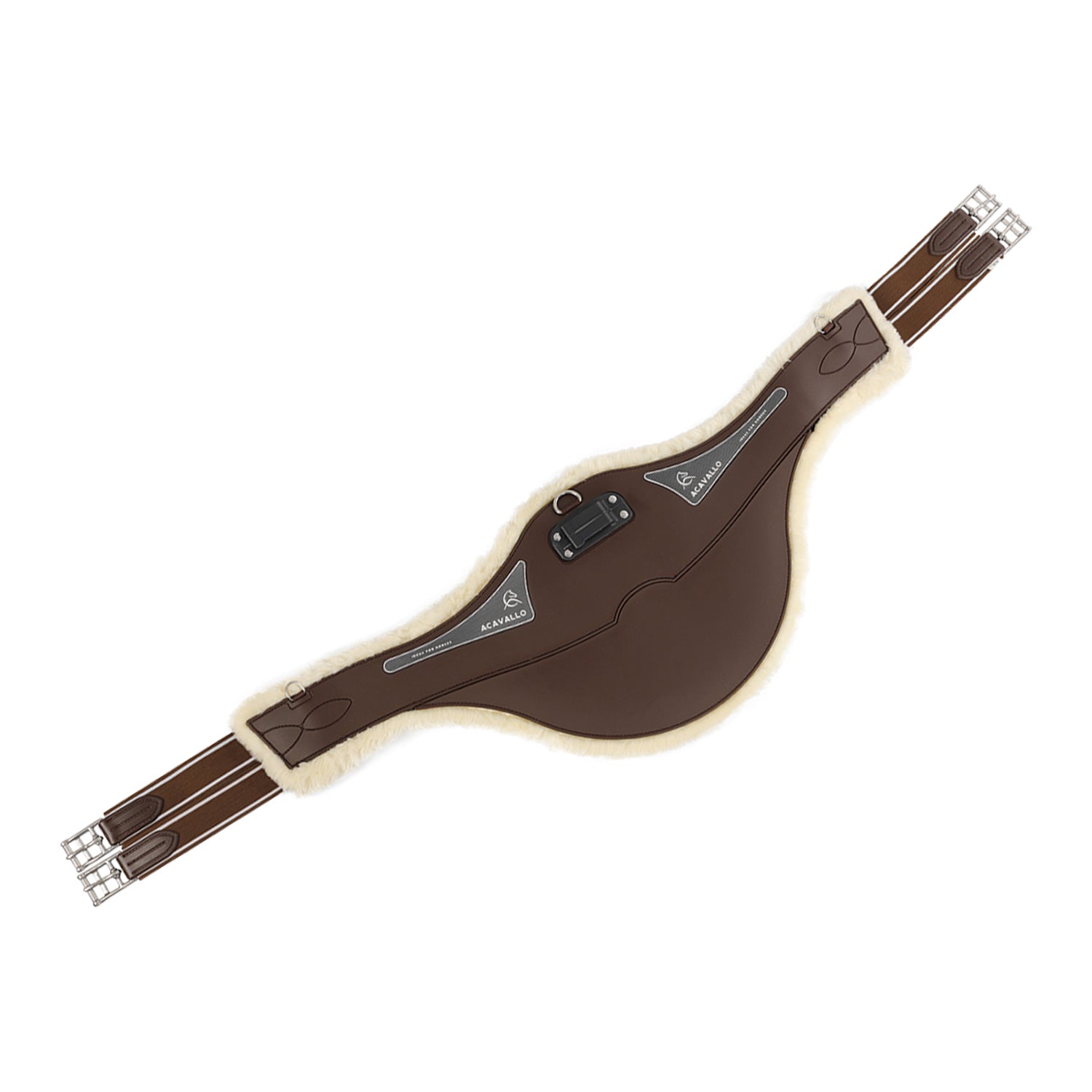 Acavallo Sottopancia Salto Gel Classic Pvc Montone Sintetico Removibile con Pararamponi