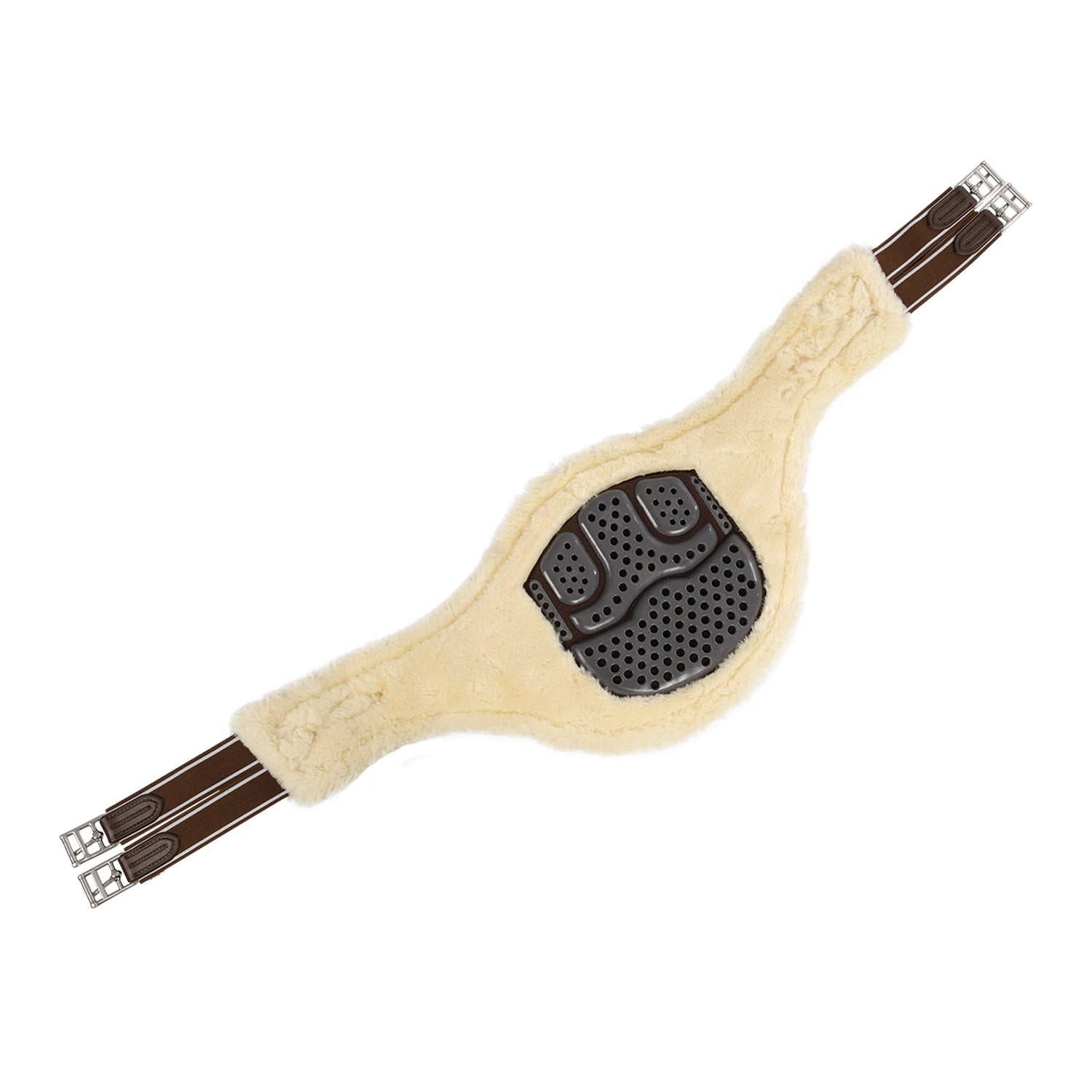 Acavallo Sottopancia Salto Gel Classic Pvc Montone Sintetico Removibile con Pararamponi