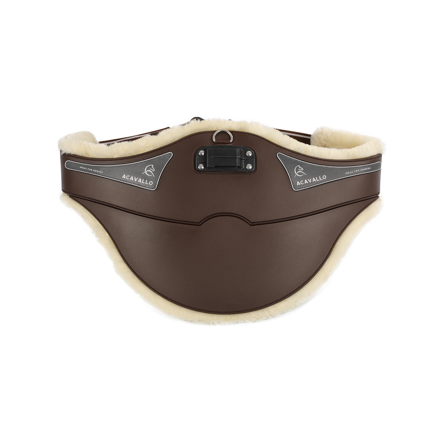 Acavallo Sottopancia Salto Gel Classic Pvc Montone Sintetico Removibile con Pararamponi