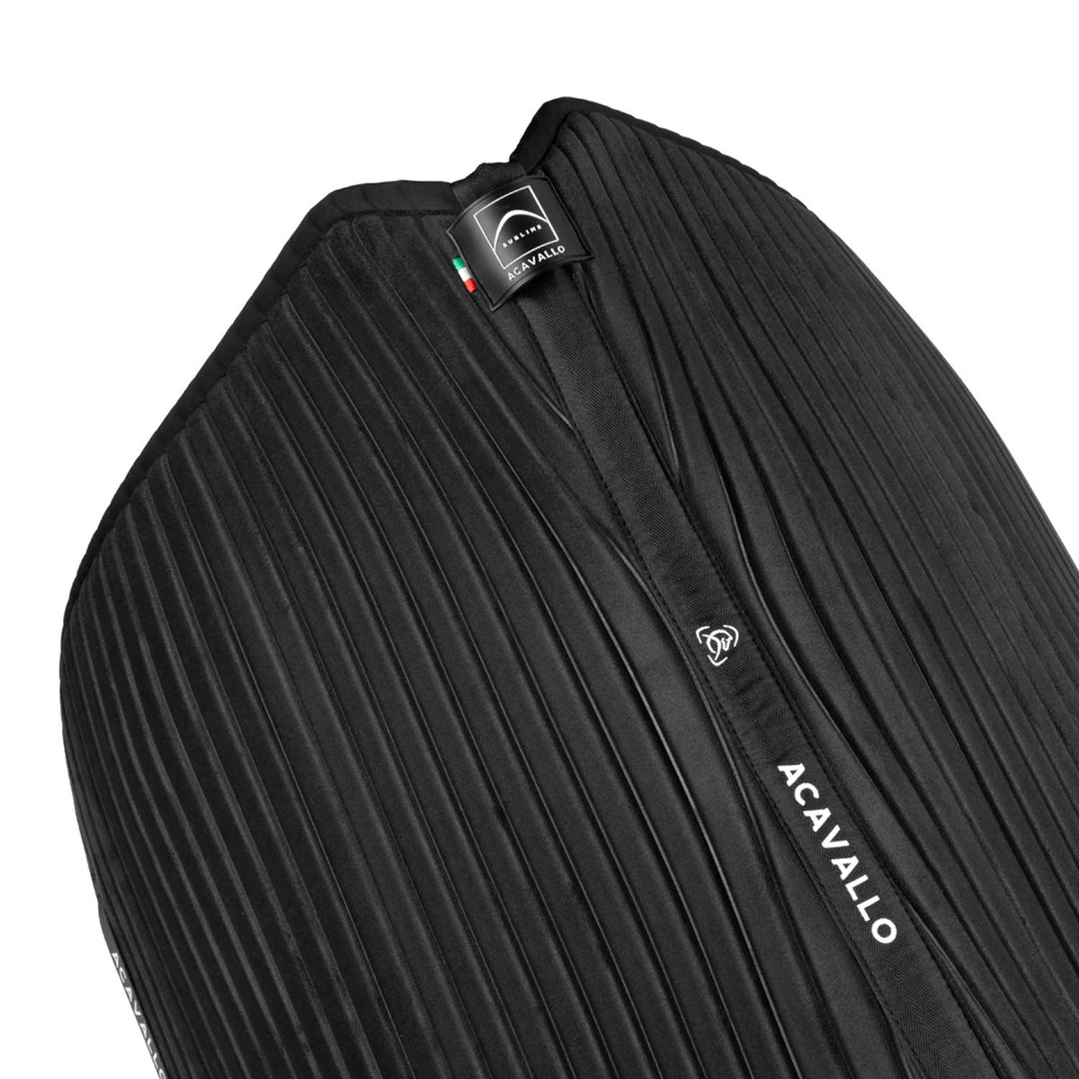 Acavallo Sottosella da Dressage Sublime in Camoscio a Strisce