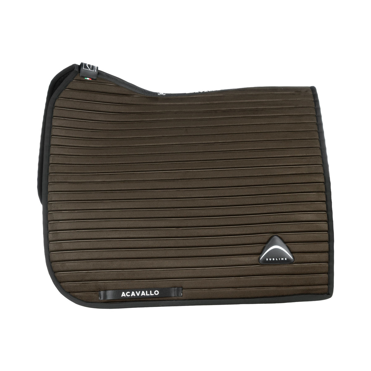Acavallo Sottosella da Dressage Sublime in Camoscio a Strisce