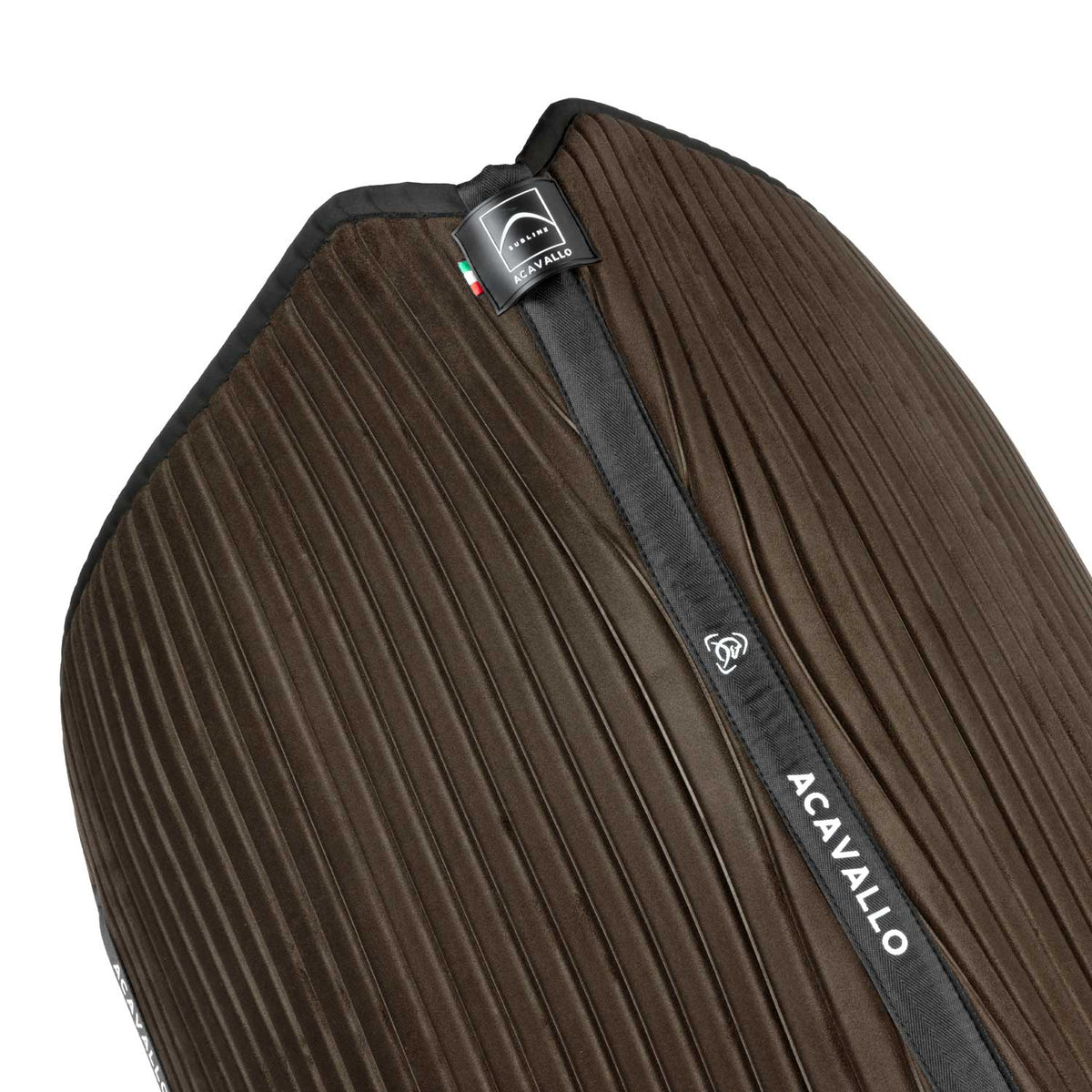 Acavallo Sottosella da Dressage Sublime in Camoscio a Strisce
