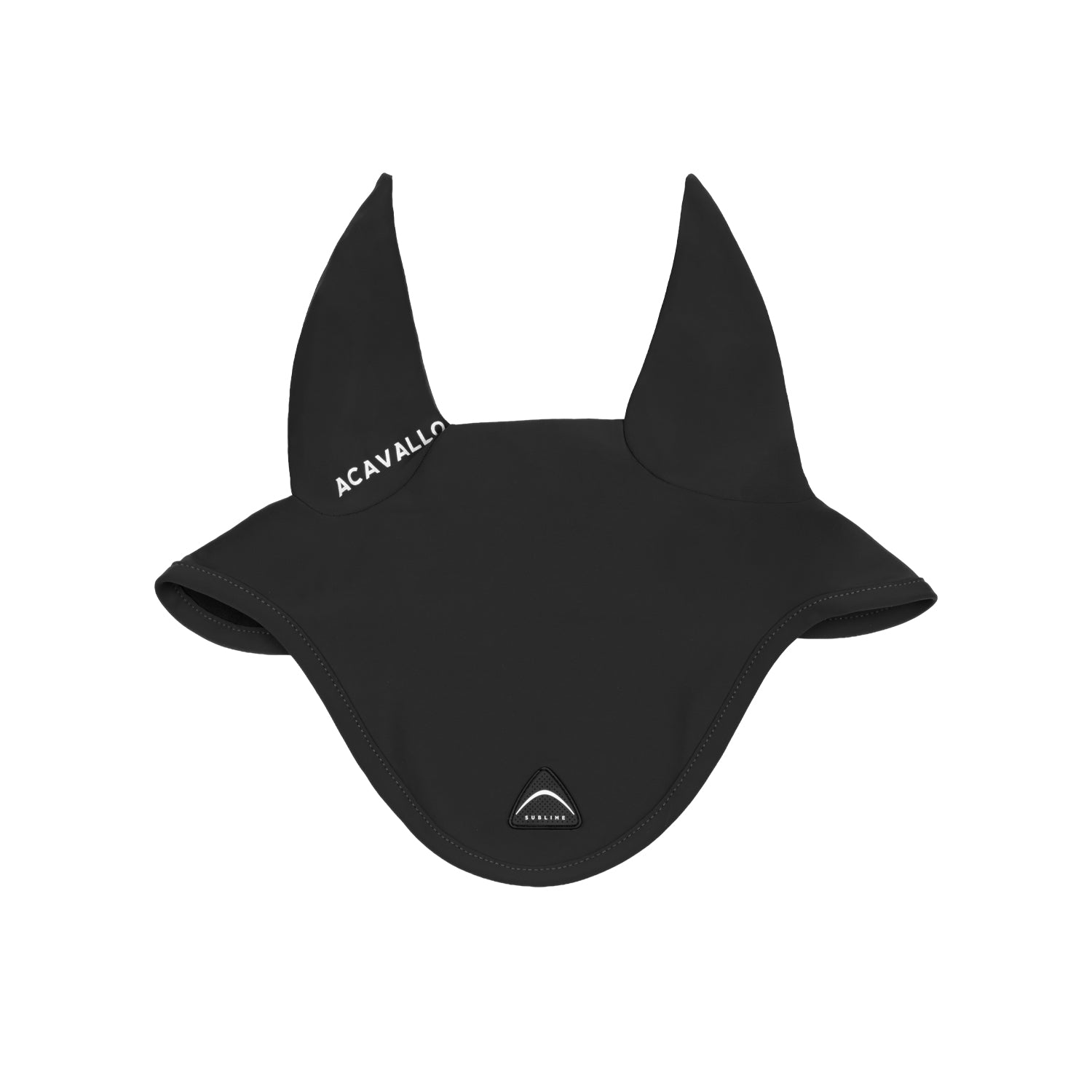 Acavallo Cuffietta in Spandex con Patch Logata Silicone Sublime