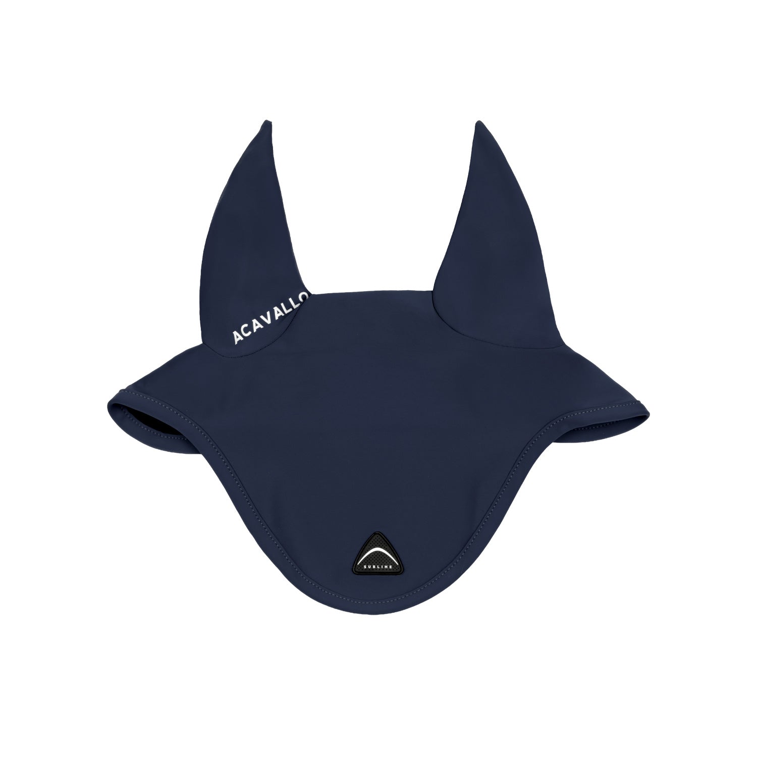 Acavallo Cuffietta in Spandex con Patch Logata Silicone Sublime