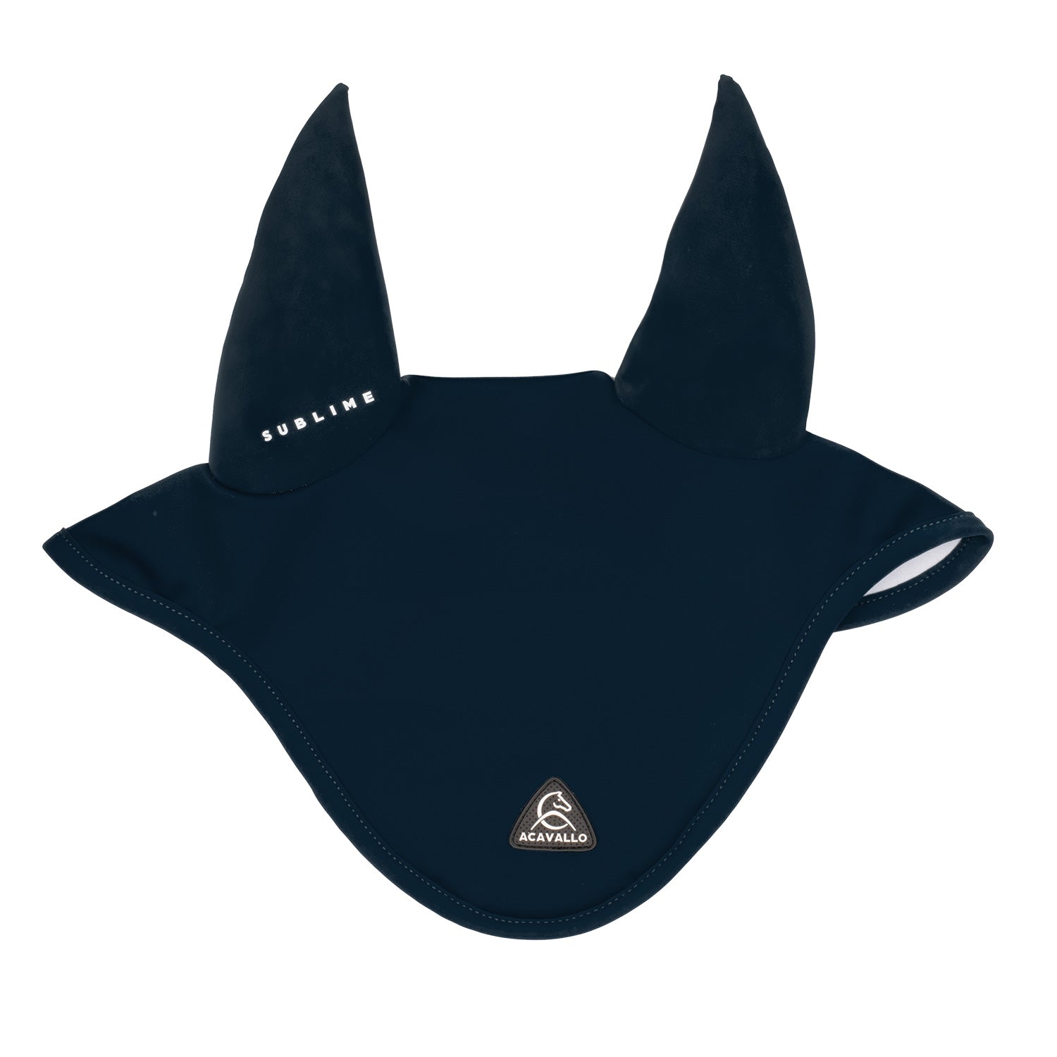 Acavallo Cuffietta in Spandex con Patch Logata Silicone Sublime