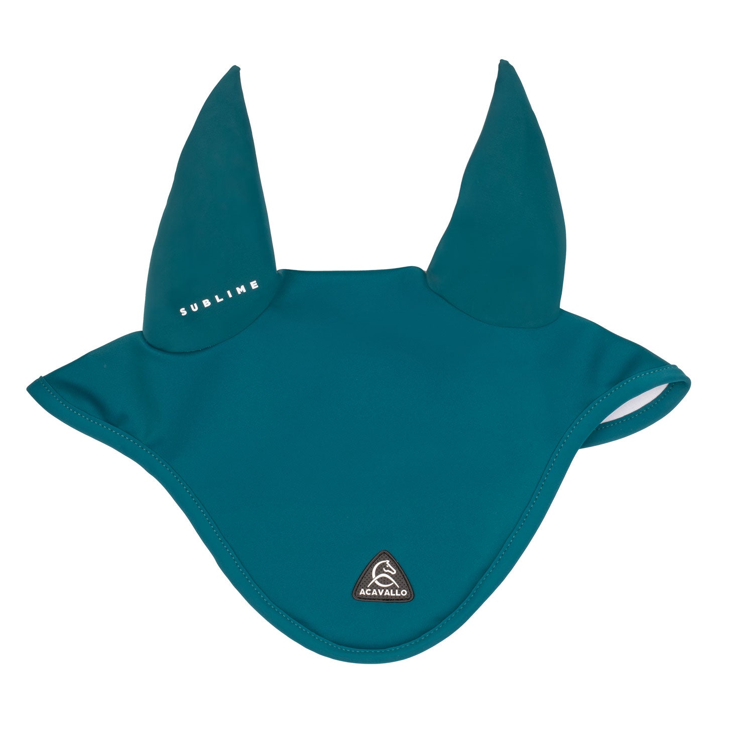 Acavallo Cuffietta in Spandex con Patch Logata Silicone Sublime