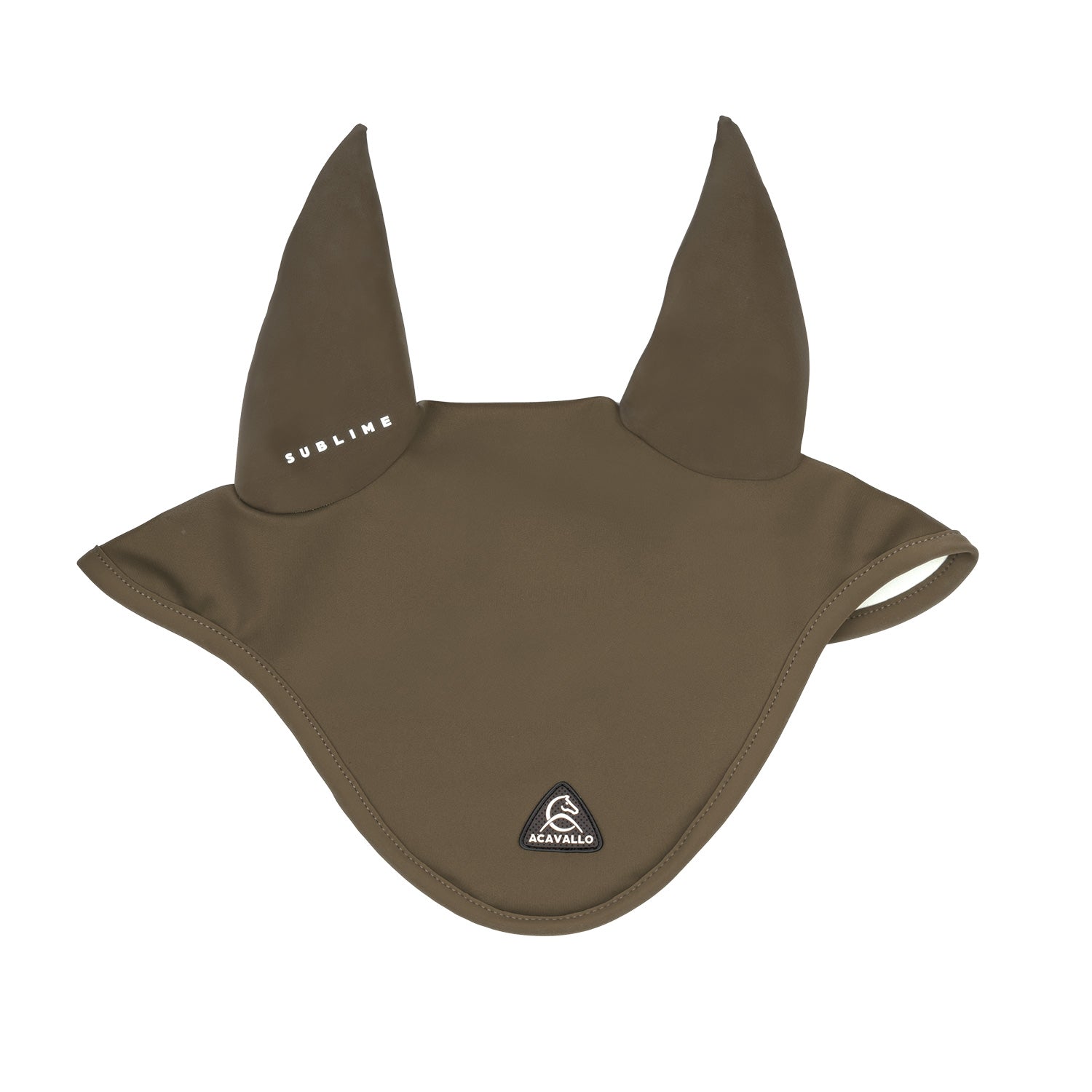 Acavallo Cuffietta in Spandex con Patch Logata Silicone Sublime