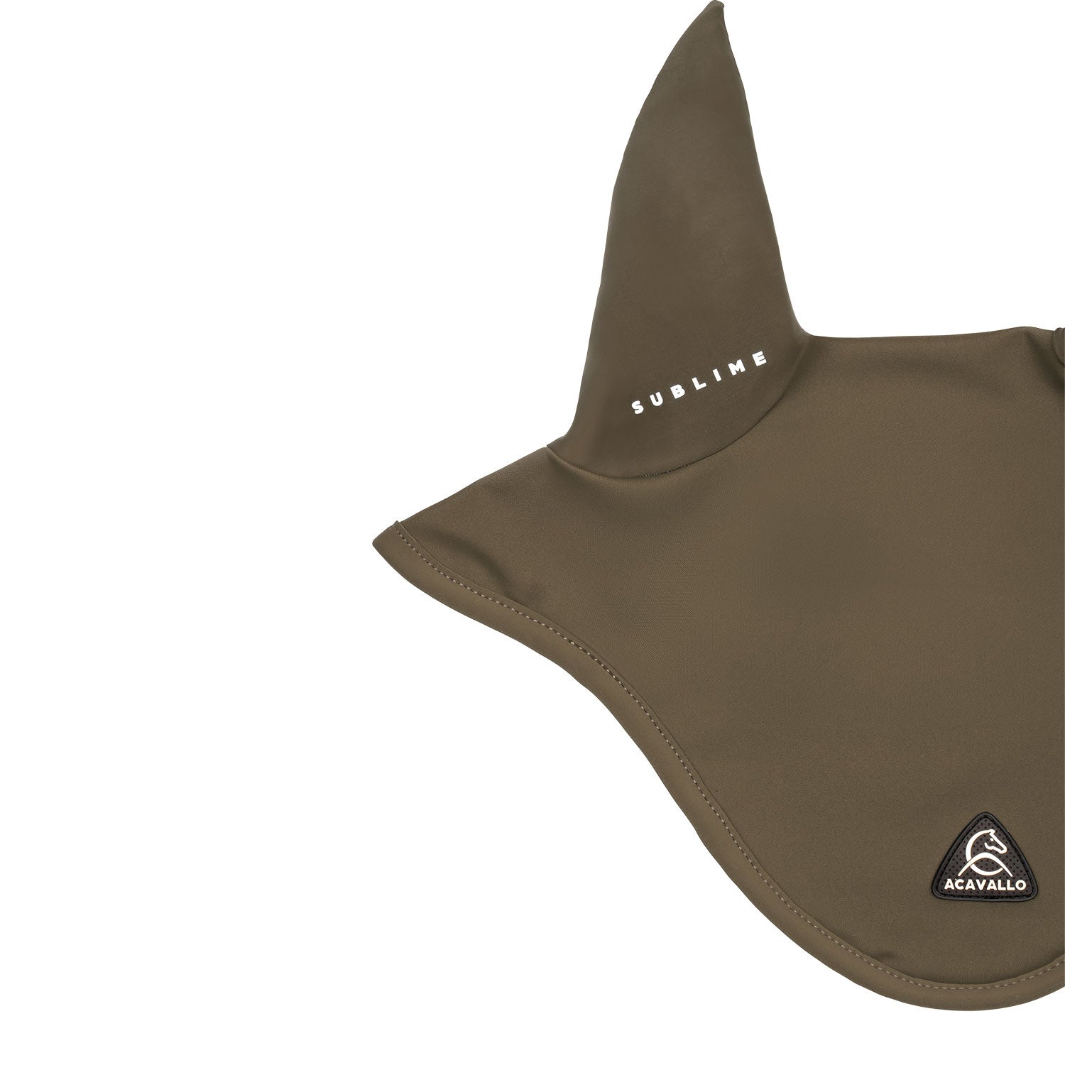 Acavallo Cuffietta in Spandex con Patch Logata Silicone Sublime