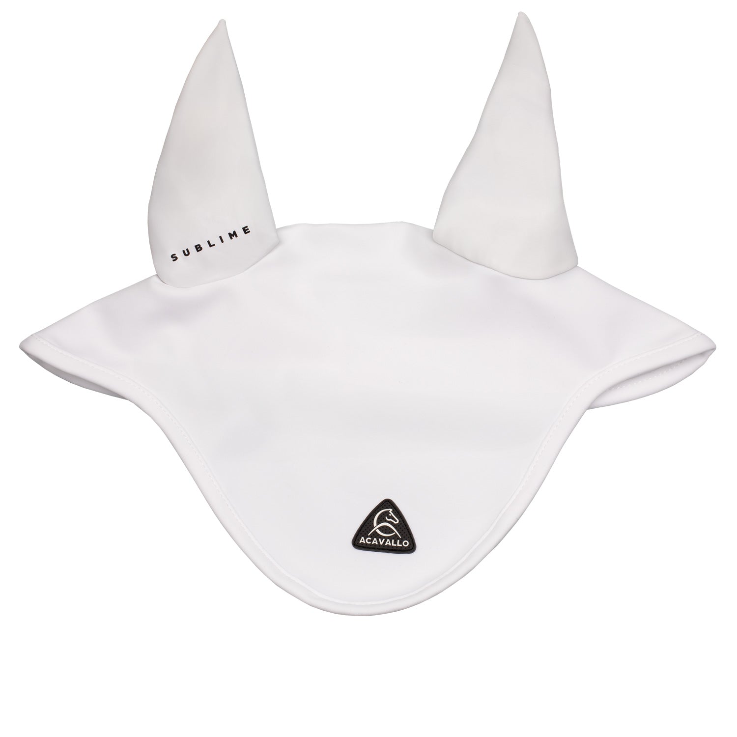 Acavallo Cuffietta in Spandex con Patch Logata Silicone Sublime