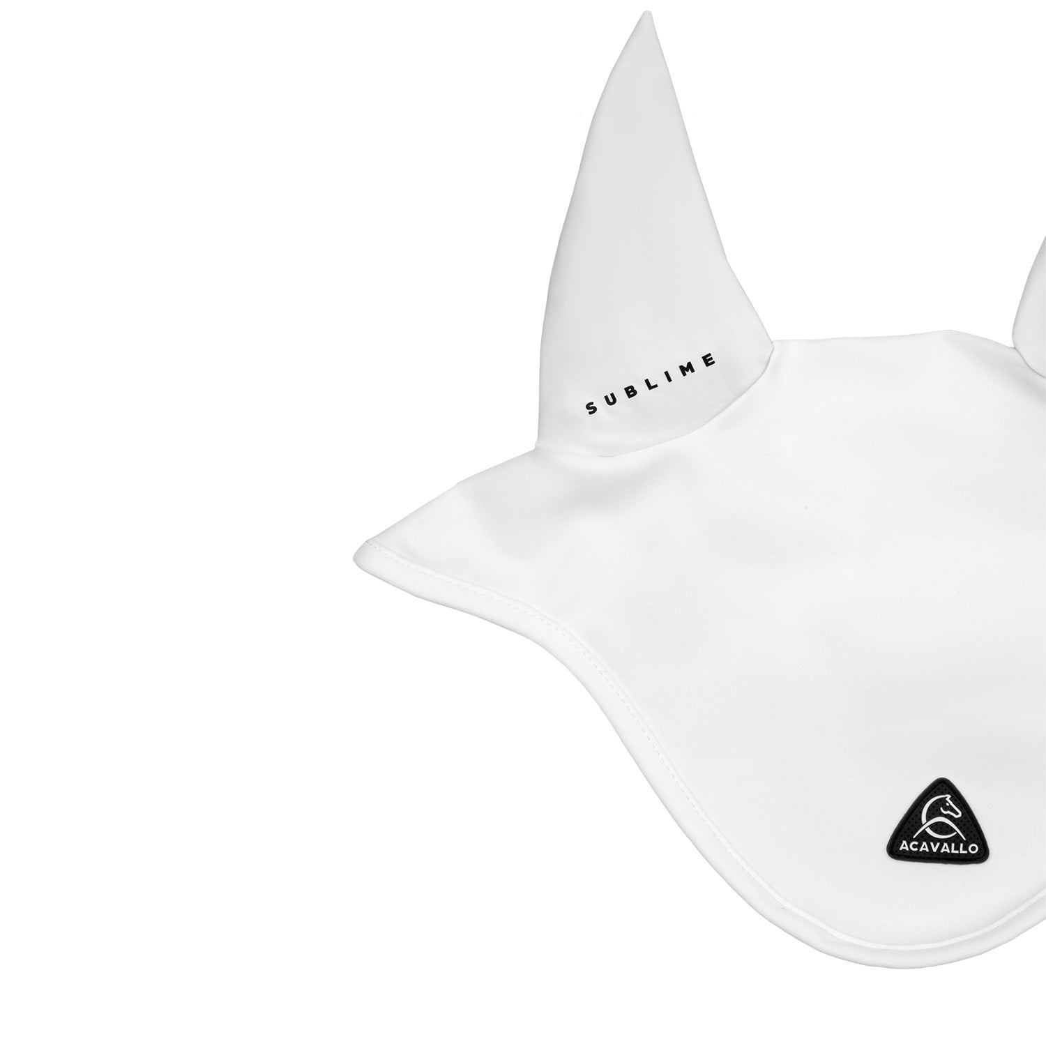 Acavallo Cuffietta in Spandex con Patch Logata Silicone Sublime