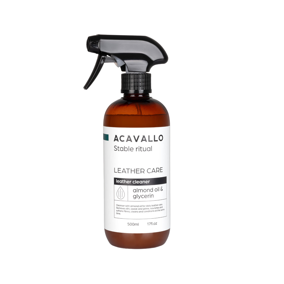 Acavallo Sapone per Il Cuoio alla Mandorla Glicerina