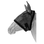 Maschera antimosche in nylon con copriorecchie e chiusura velcro