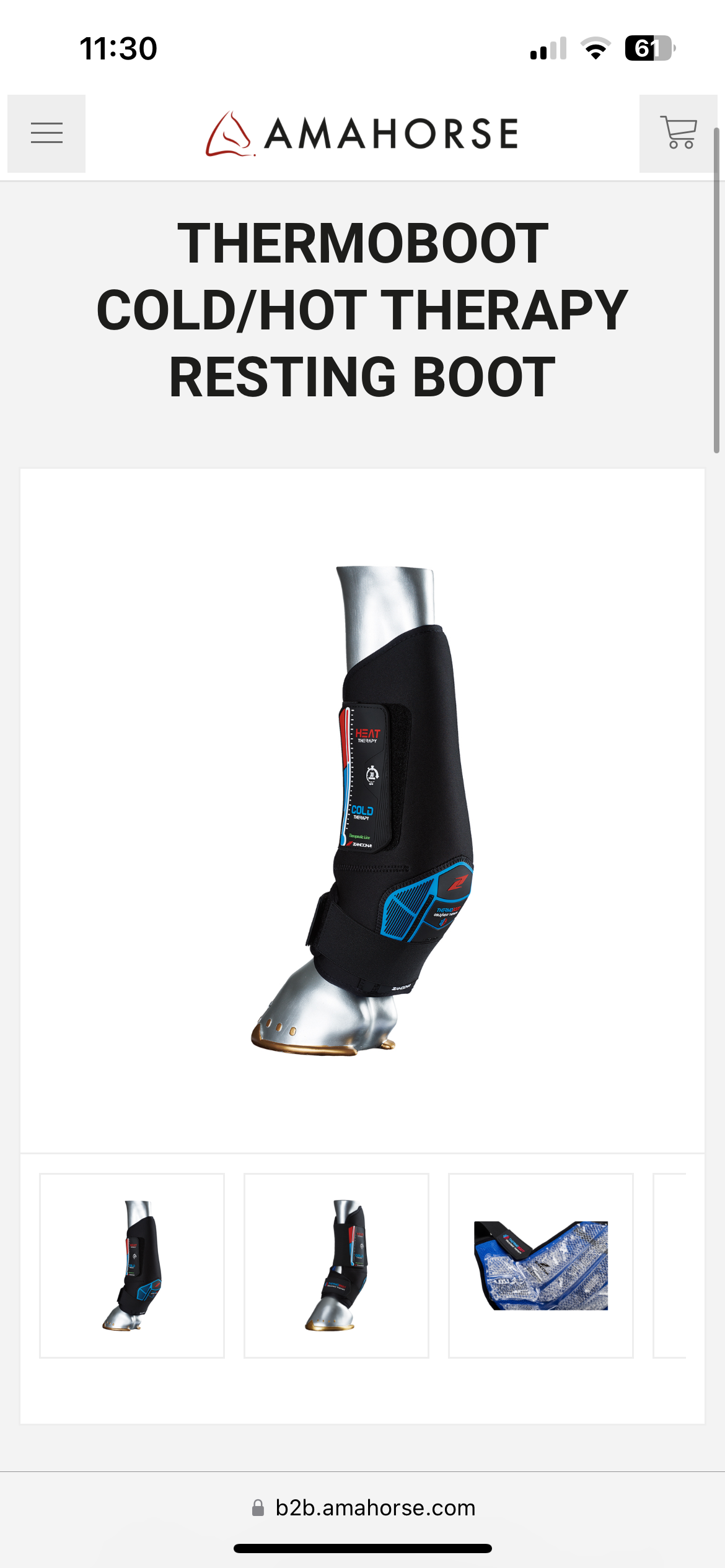 Stinchiere Thermoboot per terapia caldo/freddo Zandoná
