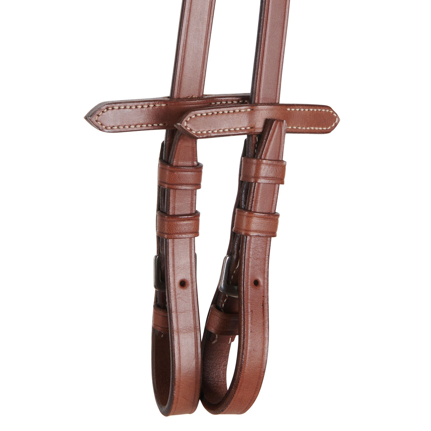 Equestro Testiera Inglese in Cuoio con Ricami