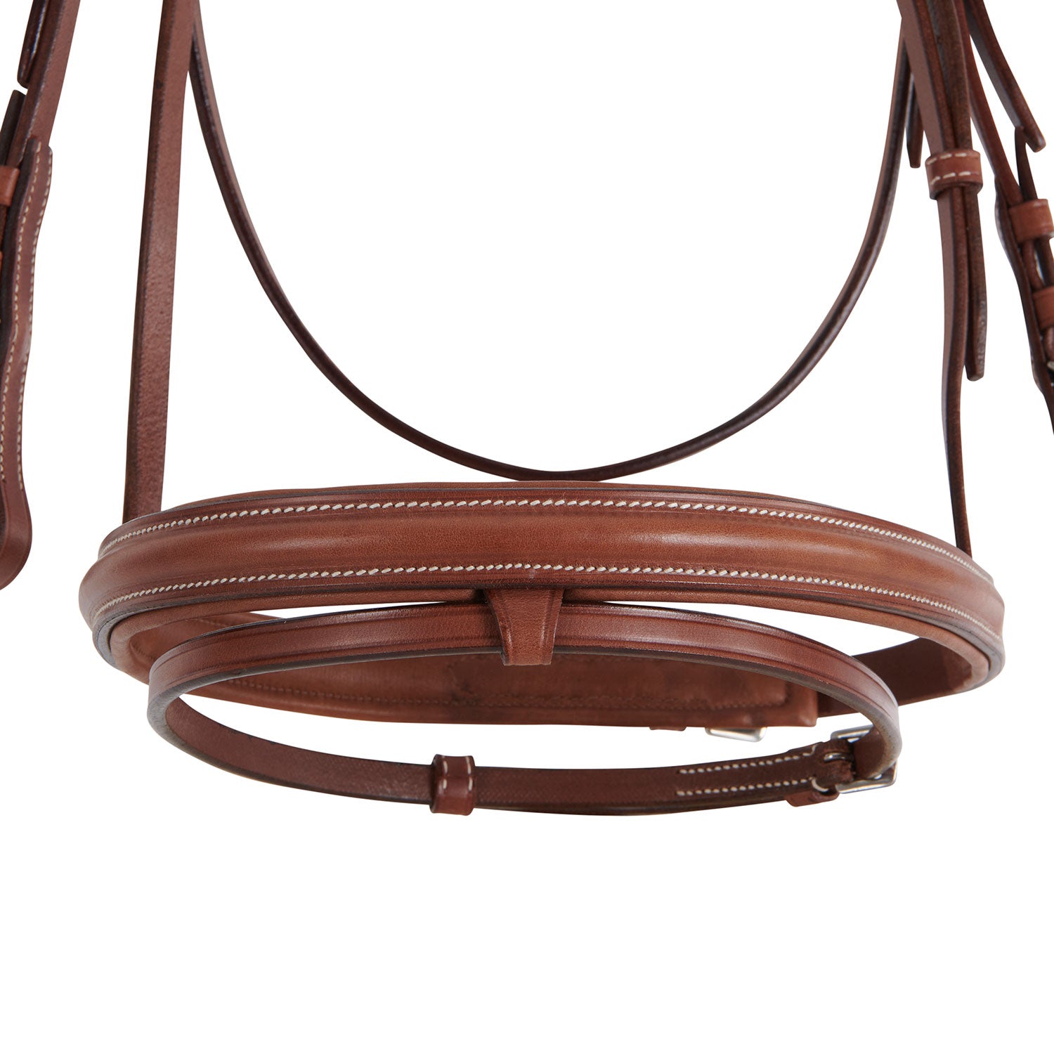 Equestro Testiera Inglese in Cuoio con Ricami