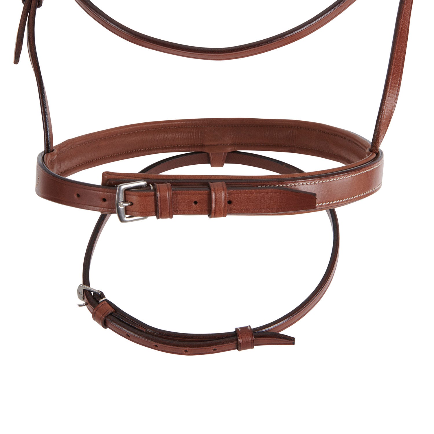 Equestro Testiera Inglese in Cuoio con Ricami