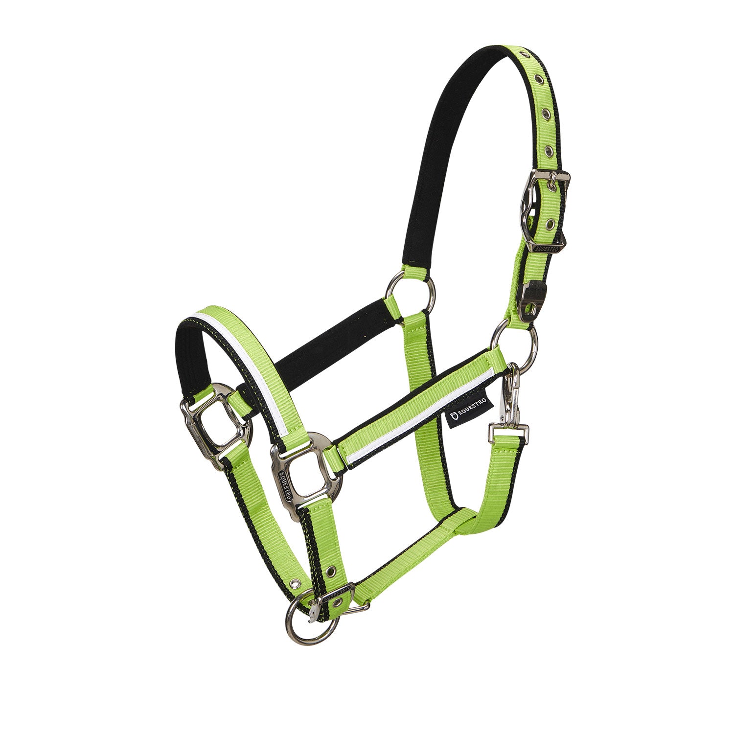 Equestro Cavezza con Imbottitura in Pile e Gancio Moschettone