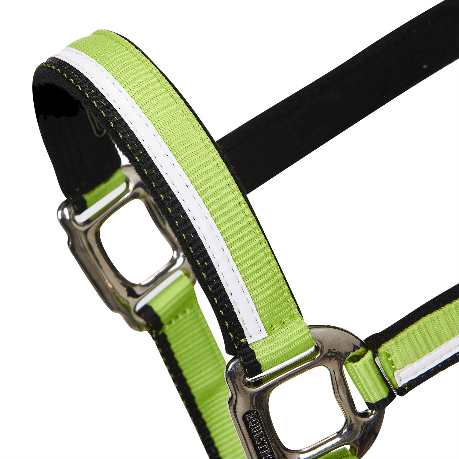 Equestro Cavezza con Imbottitura in Pile e Gancio Moschettone