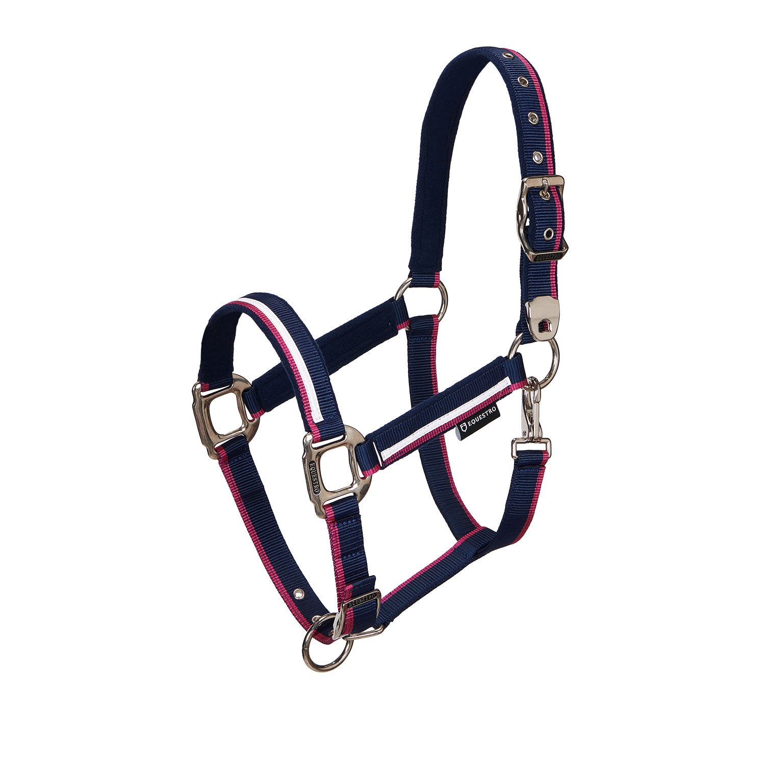 Equestro Cavezza con Imbottitura in Pile e Gancio Moschettone