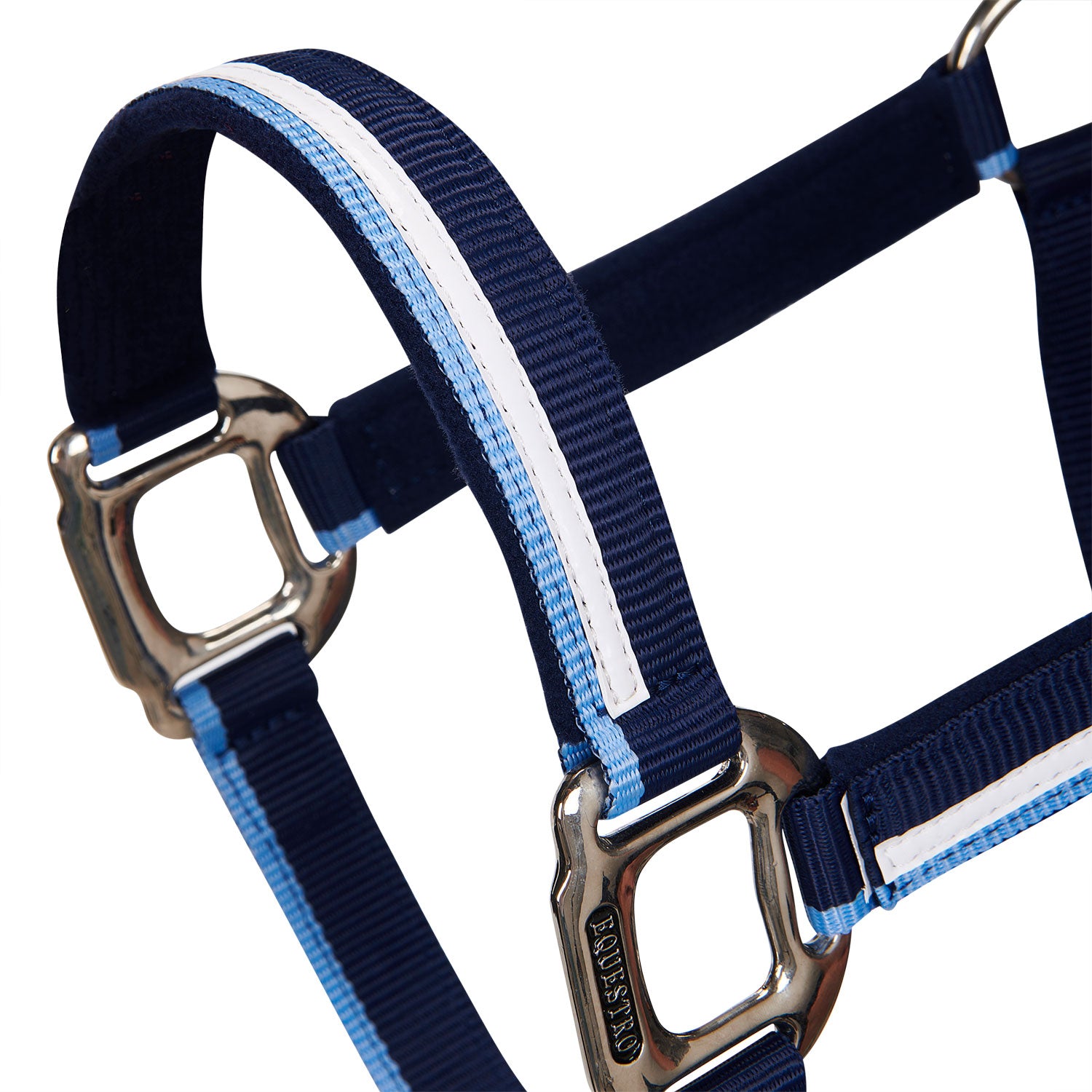 Equestro Cavezza con Imbottitura in Pile e Gancio Moschettone