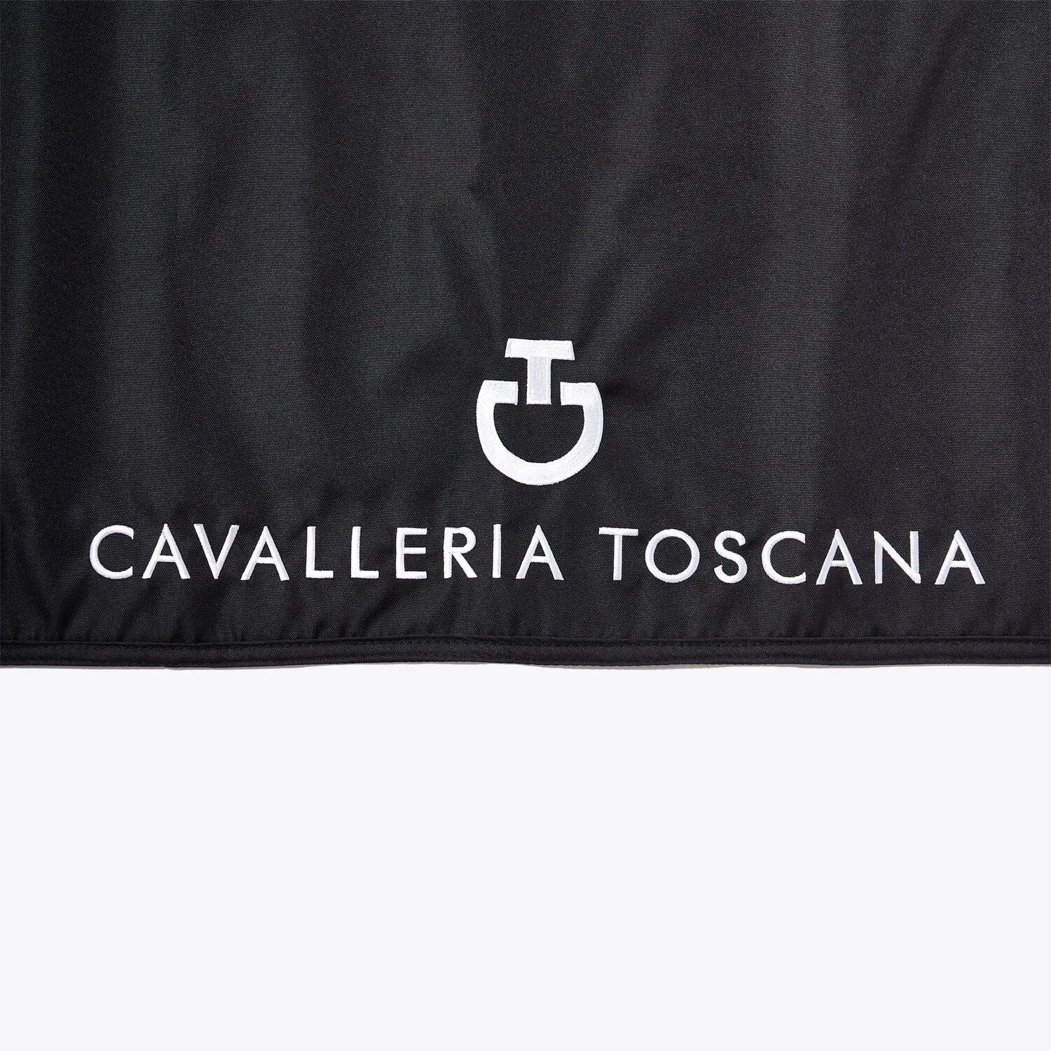 Cancelletto da Box Cavalleria Toscana NERO con logo Bianco