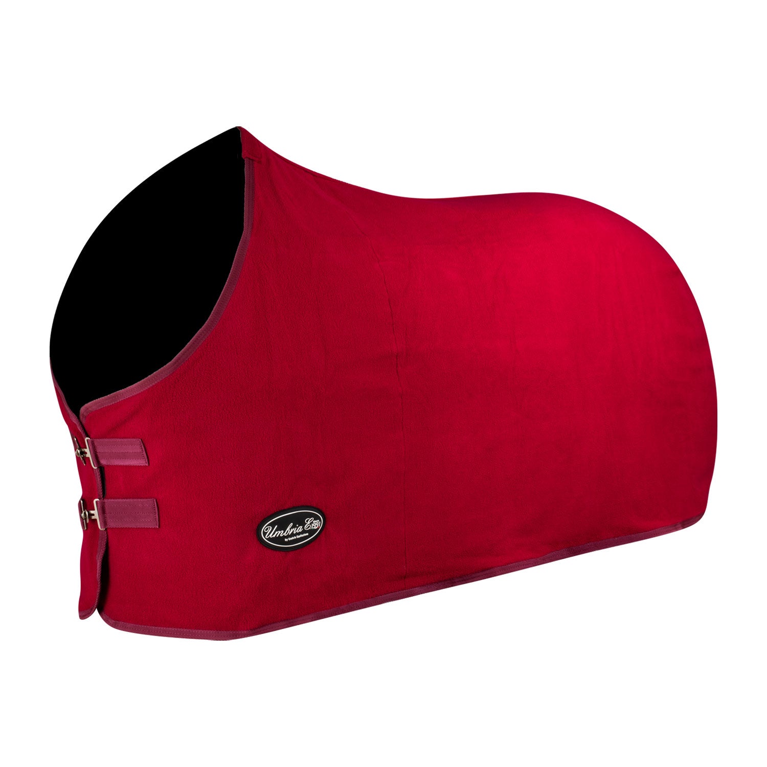 Coperta per cavallo in pile superiore con chiusure anteriori regolabili