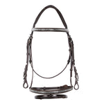 Equestro Testiera Inglese in Cuoio Clincher New