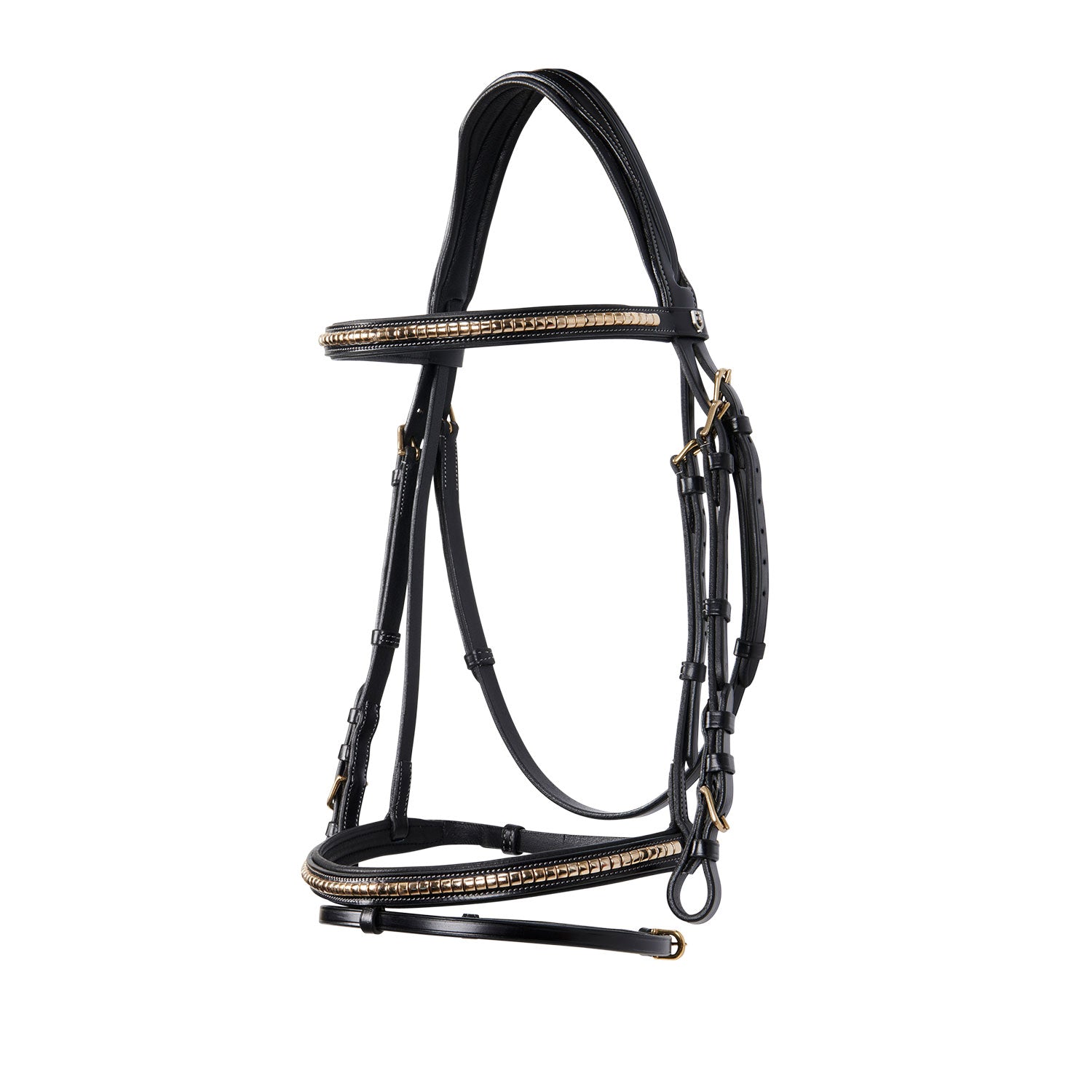 Equestro Testiera Inglese in Cuoio Clincher