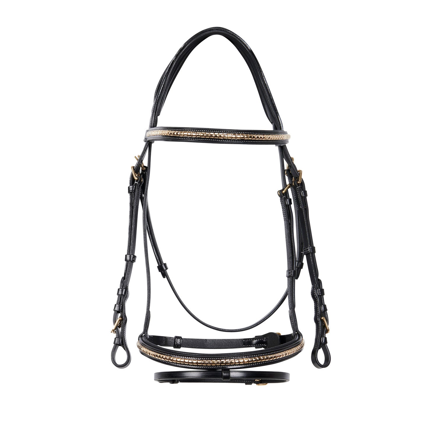 Equestro Testiera Inglese in Cuoio Clincher