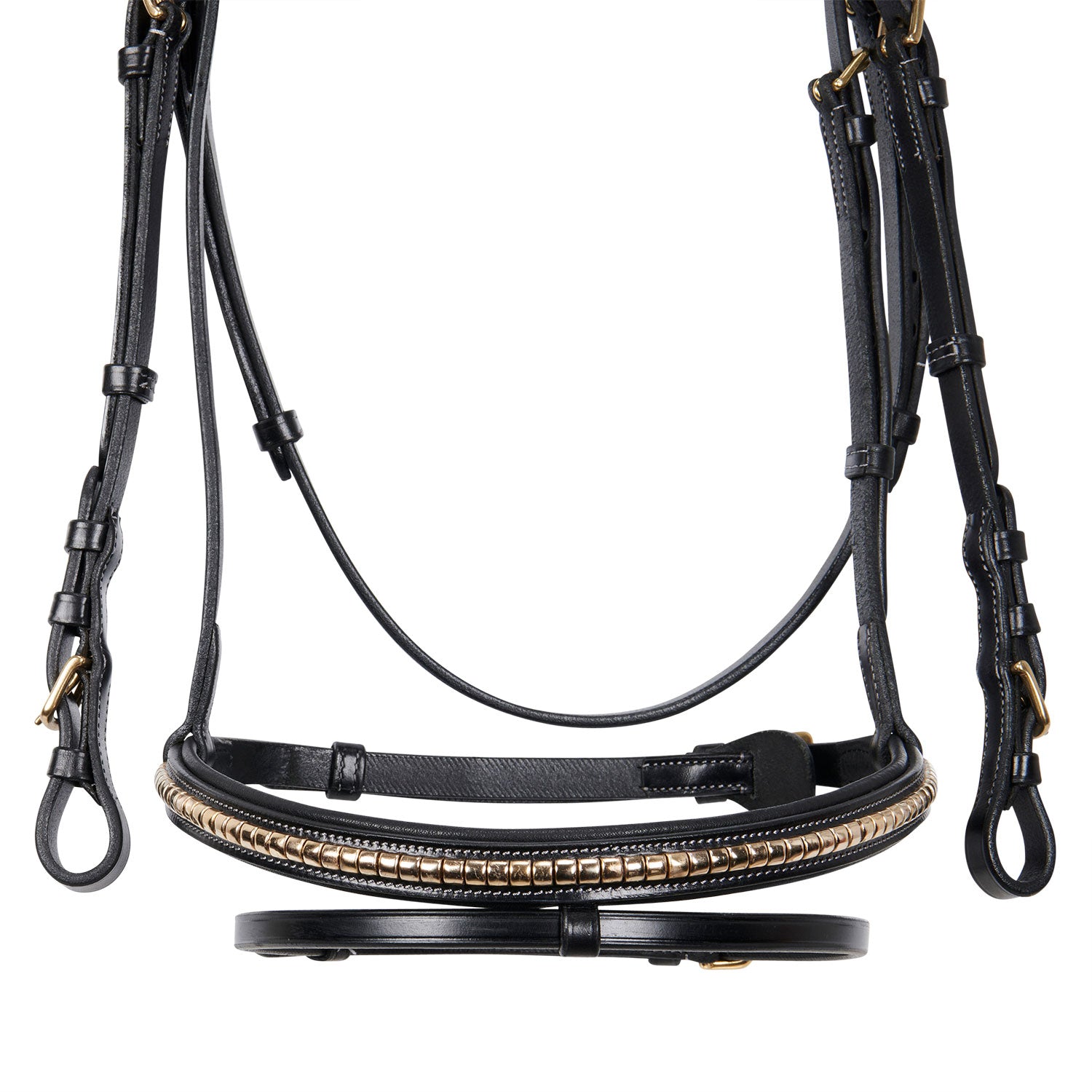 Equestro Testiera Inglese in Cuoio Clincher