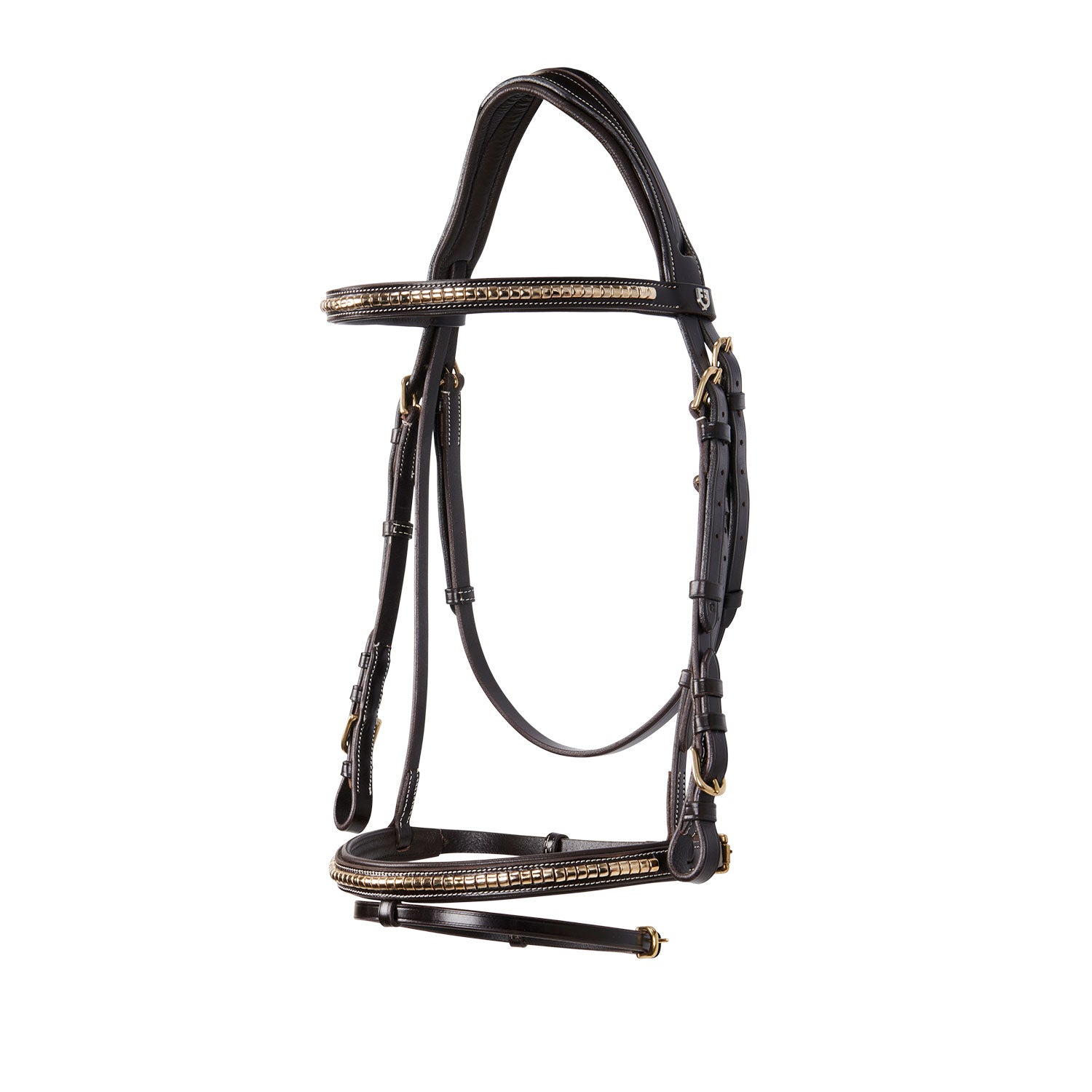 Equestro Testiera Inglese in Cuoio Clincher