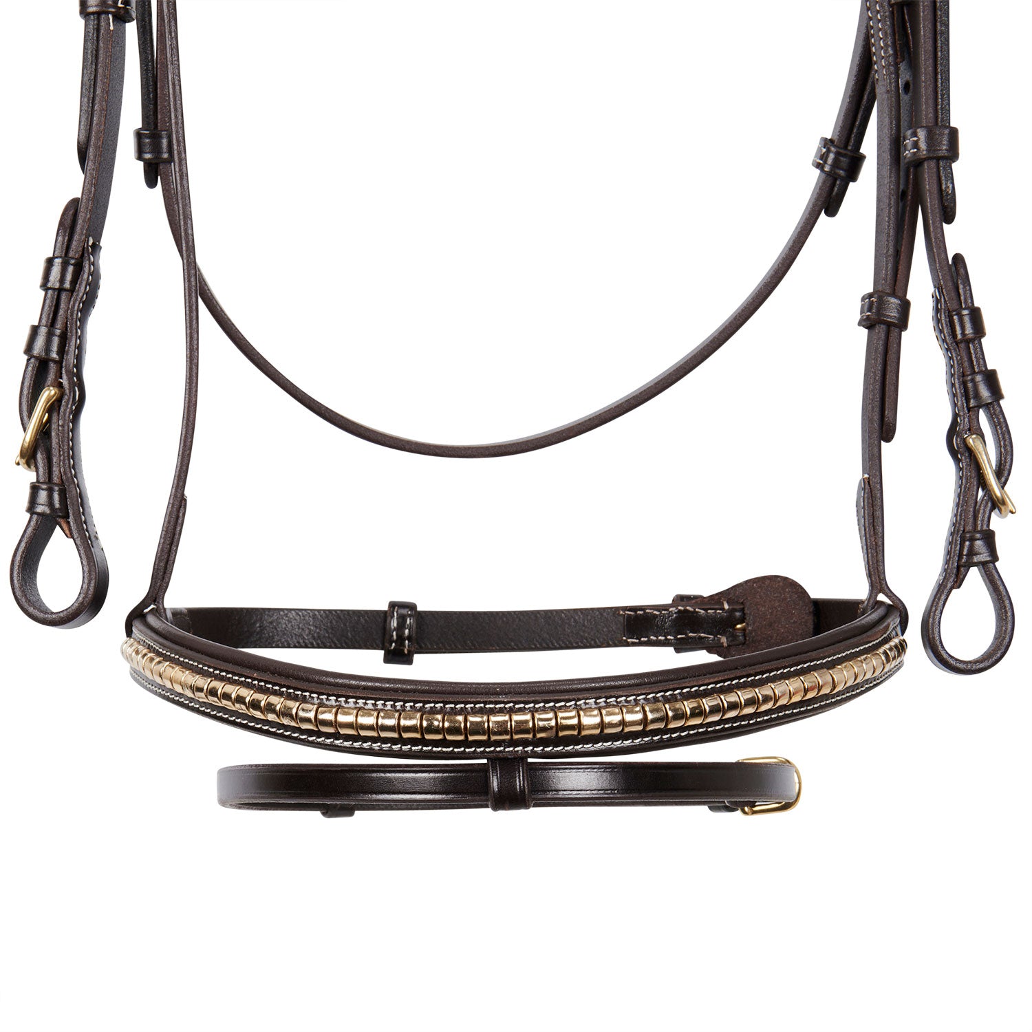 Equestro Testiera Inglese in Cuoio Clincher