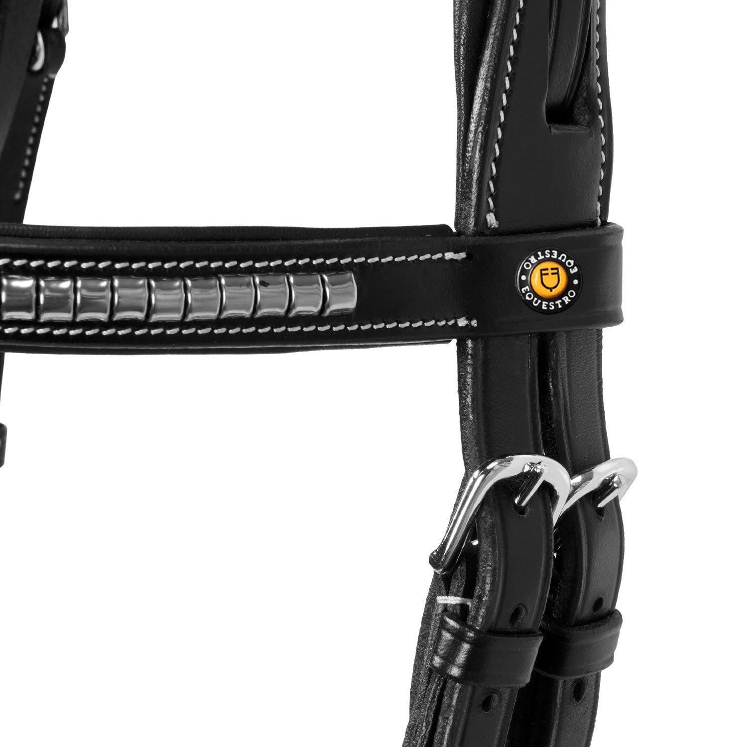 Equestro Testiera Inglese in Cuoio Clincher Np