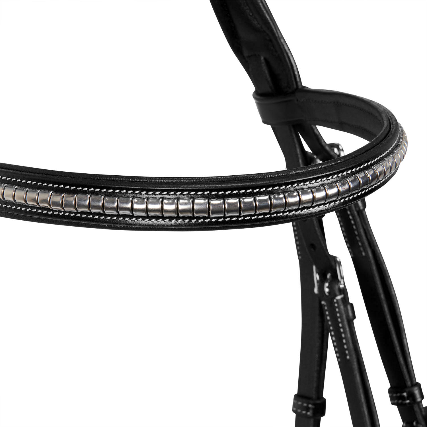 Equestro Testiera Inglese in Cuoio Clincher Np