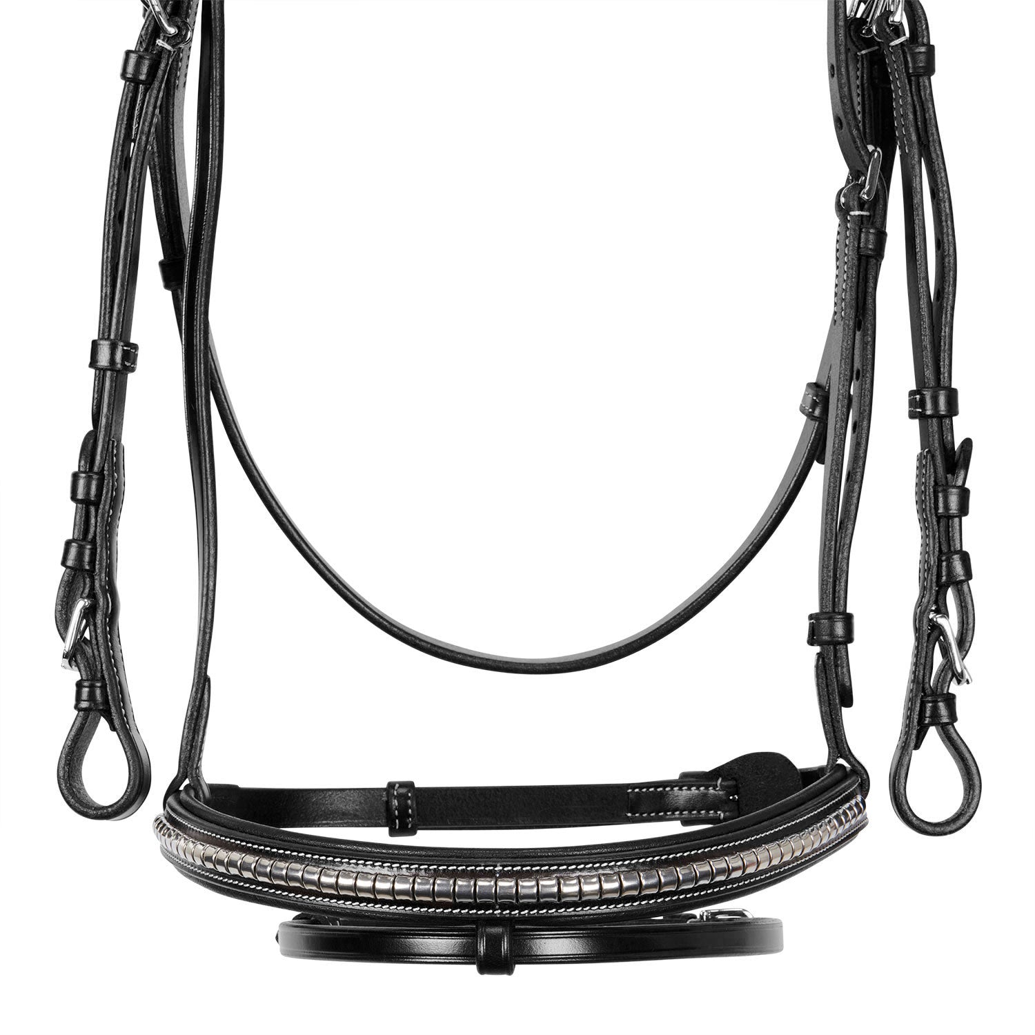Equestro Testiera Inglese in Cuoio Clincher Np