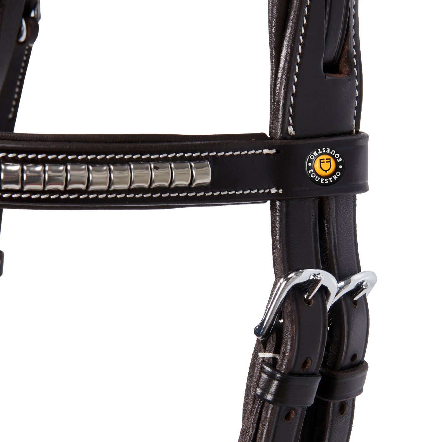 Equestro Testiera Inglese in Cuoio Clincher Np