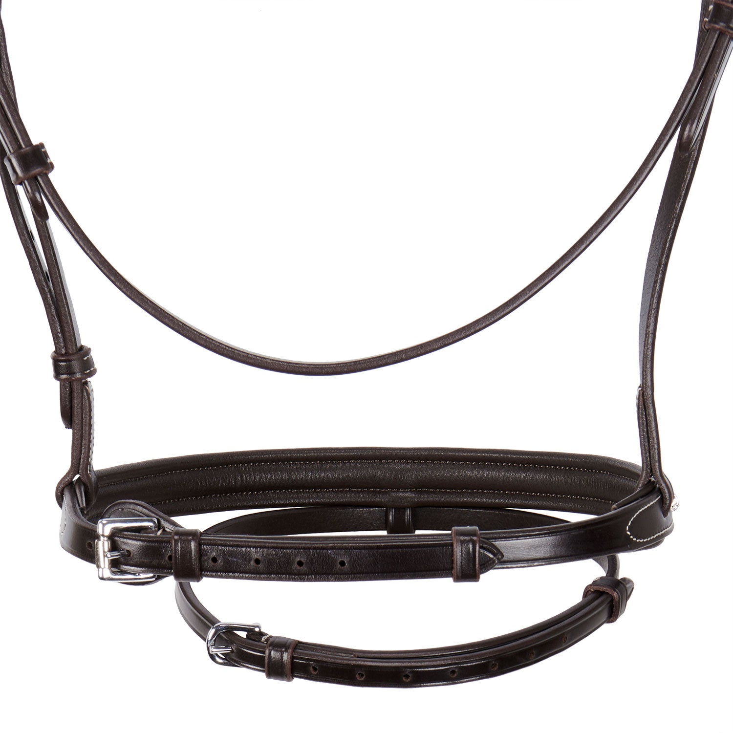 Equestro Testiera Inglese in Cuoio Clincher Np