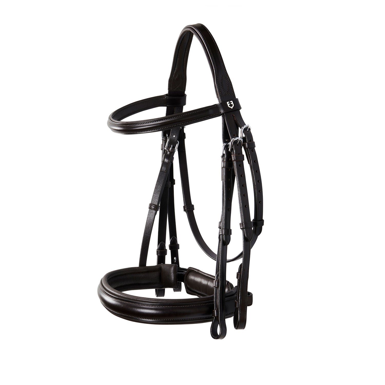 Briglia Equestro da dressage Mod Evolution realizzata in morbido cuoio italiano