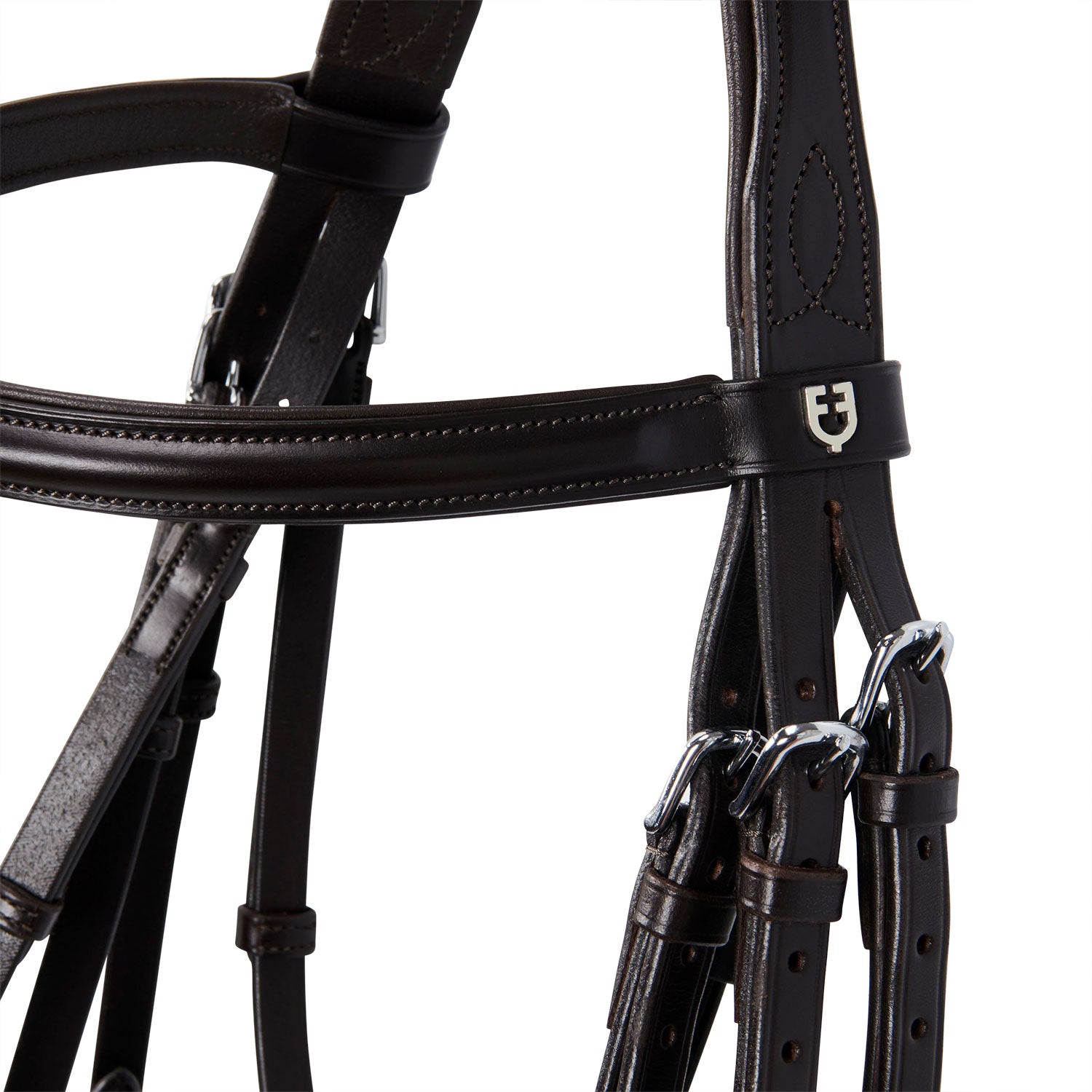 Briglia Equestro da dressage Mod Evolution realizzata in morbido cuoio italiano