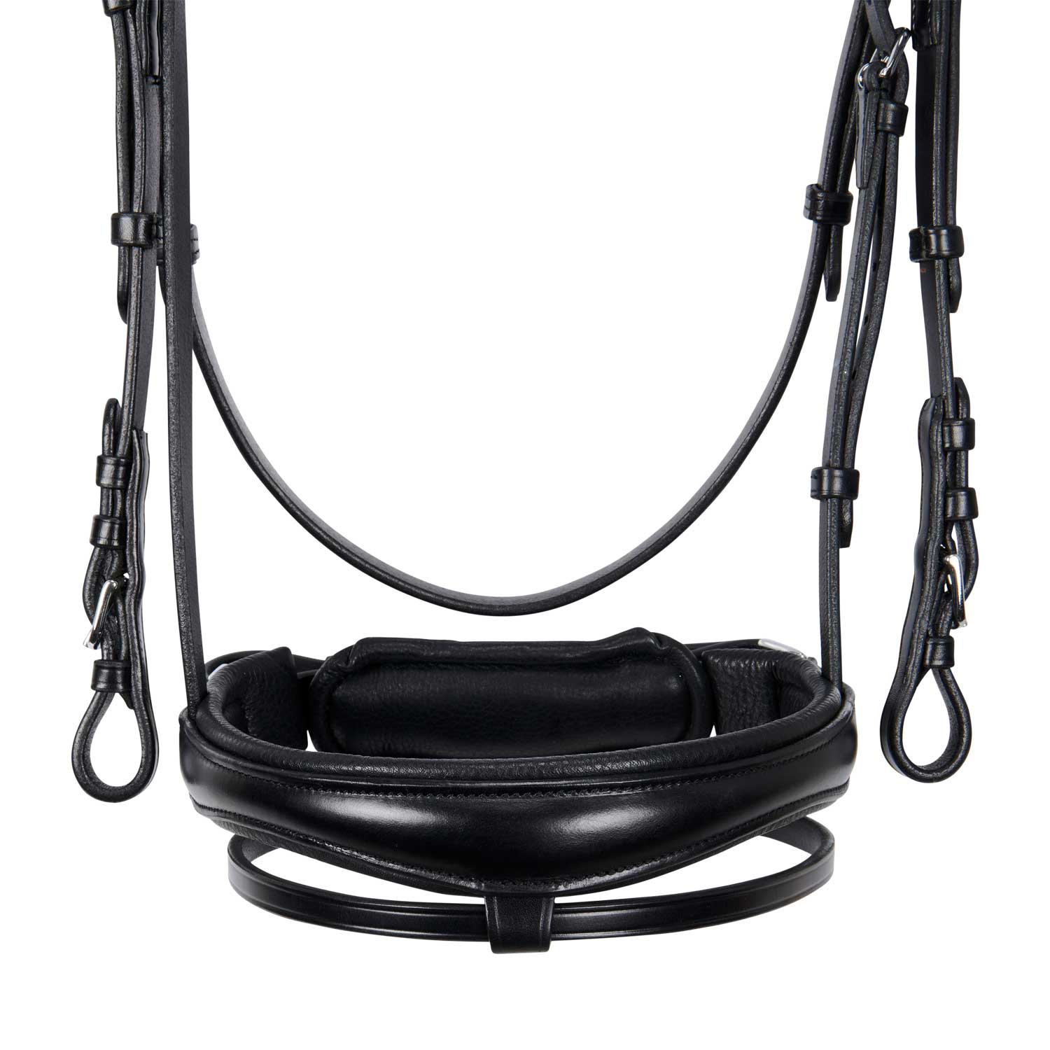 Equestro Testiera Inglese in Cuoio con Brillantini New