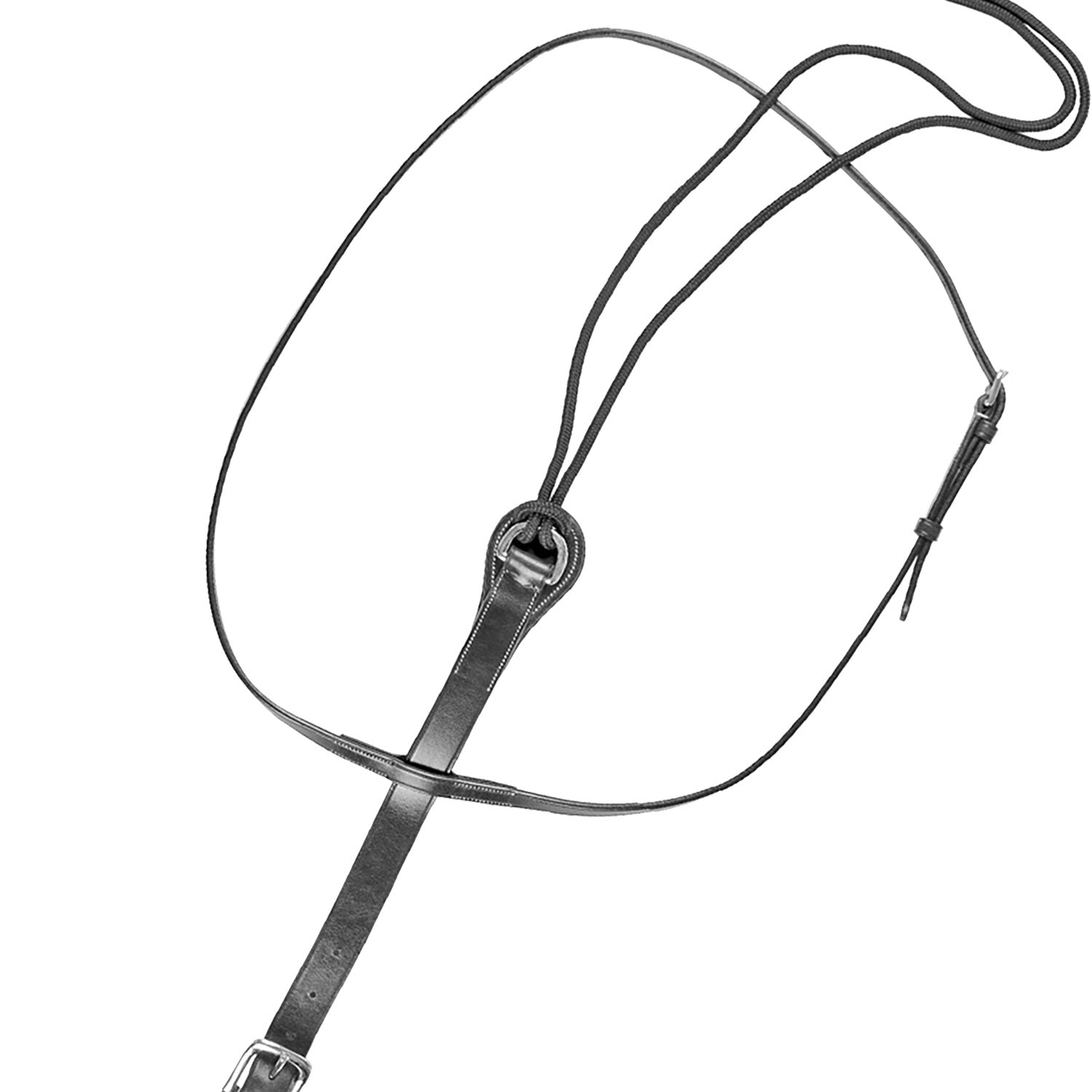 Redini con martingala Tiedemann in cuoio e gomma Equestro
