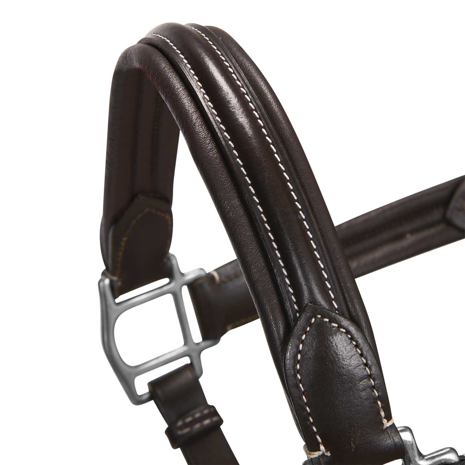 Equestro Cavezza Cuoio Morbido Fibbie Resistenti