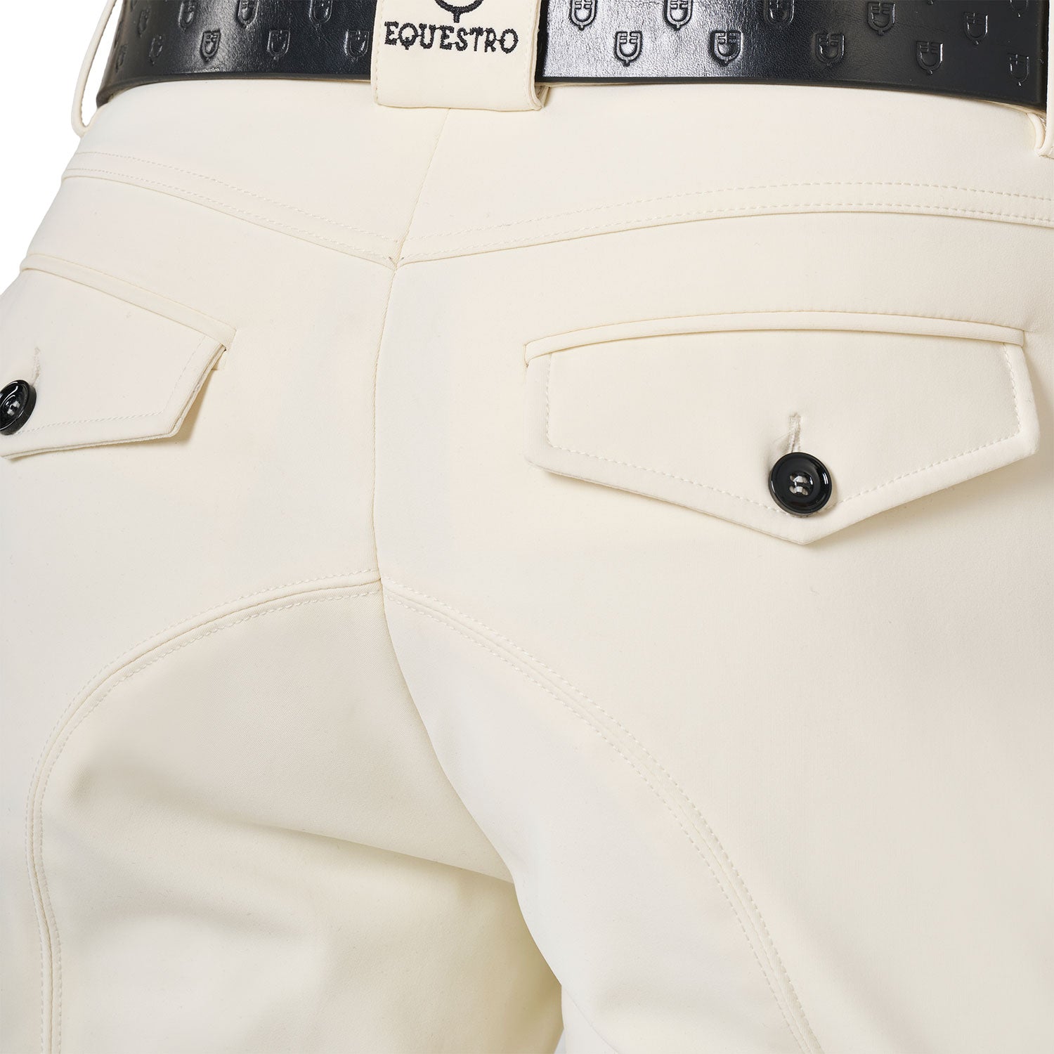 Equestro Pantaloni Uomo Slim Fit Grip con Logo